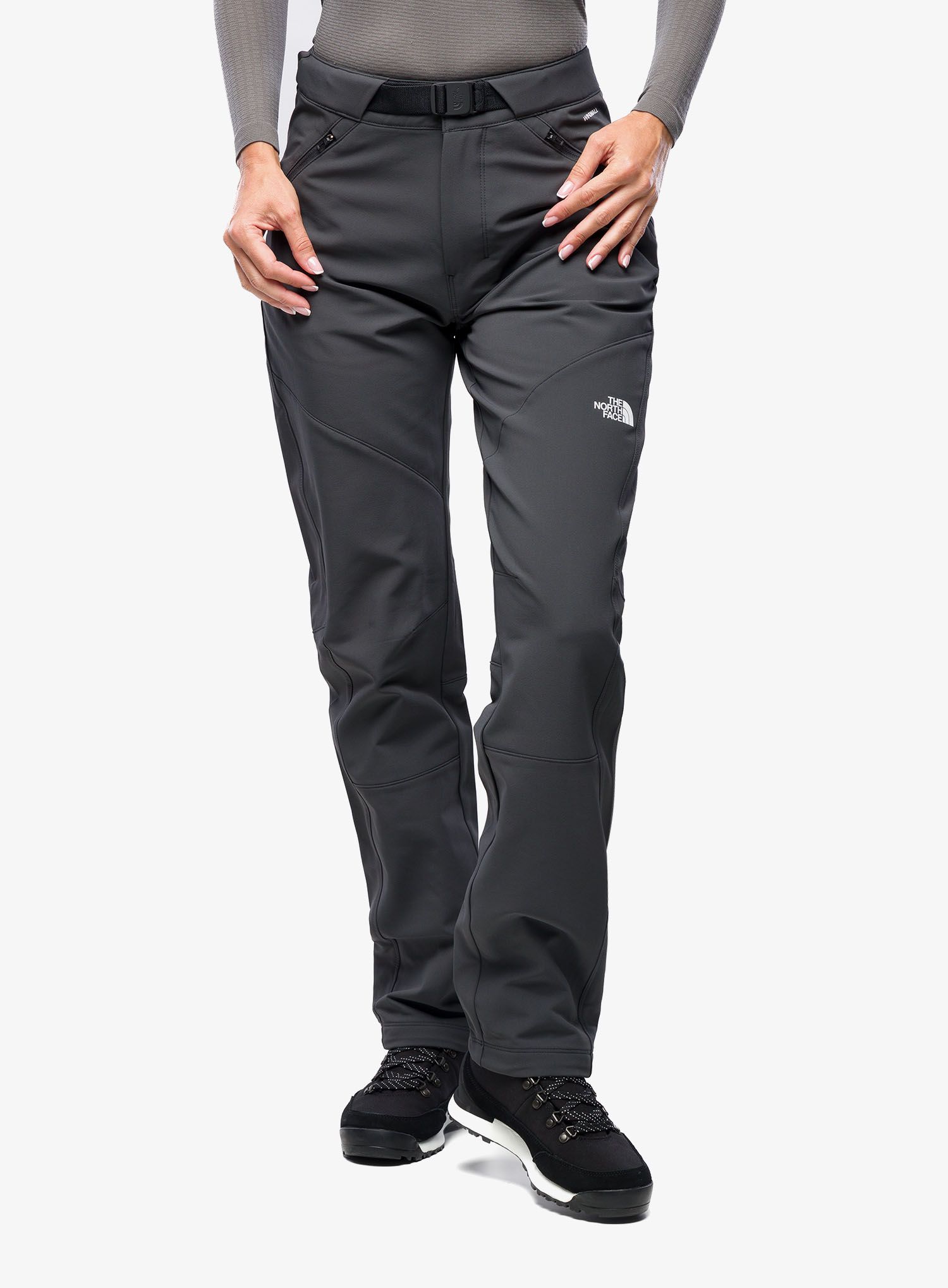 Turistické kalhoty dámské The North Face Diablo Reg Straight Pant - asphalt grey