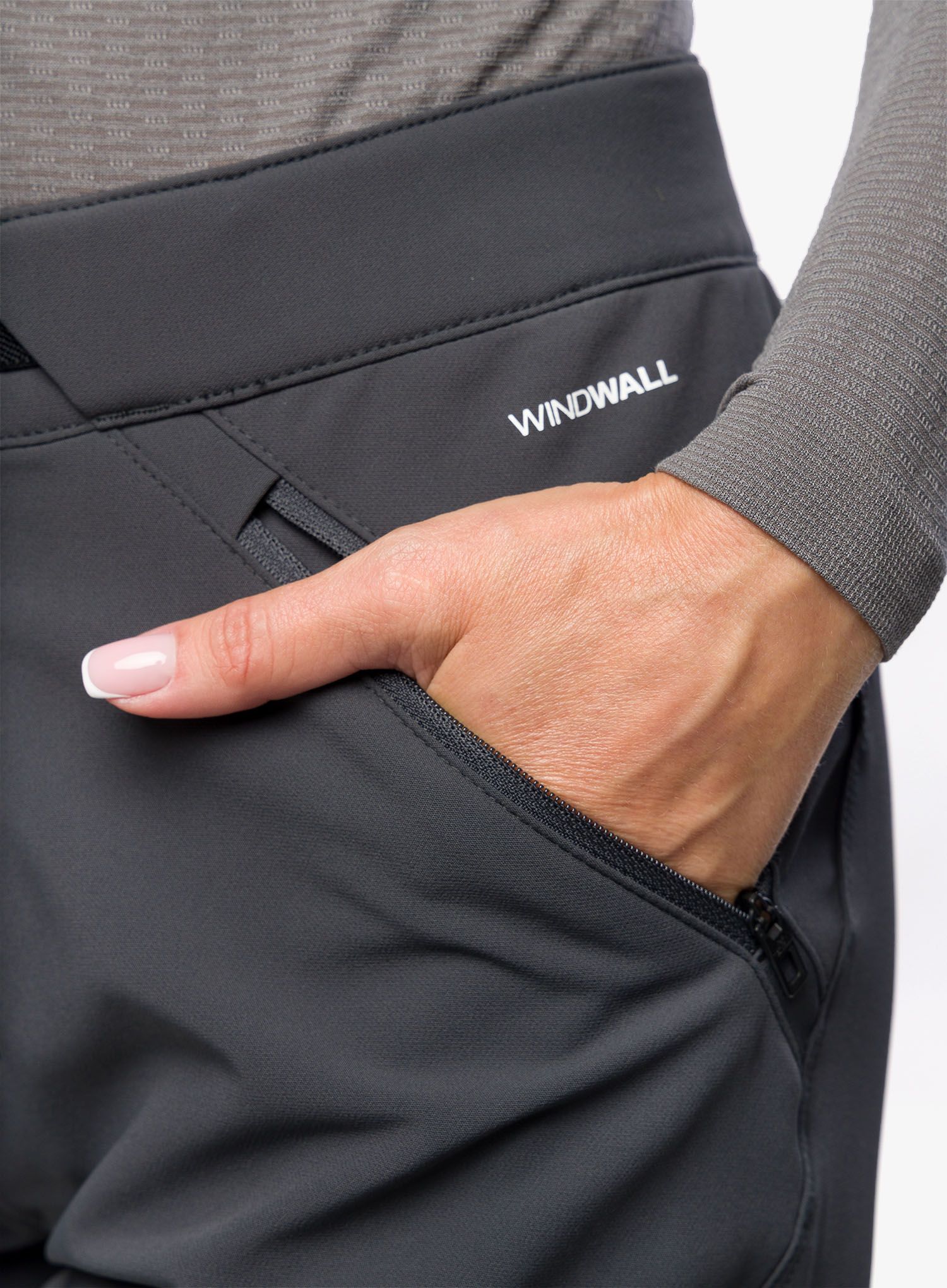 Turistické kalhoty dámské The North Face Diablo Reg Straight Pant - asphalt grey
