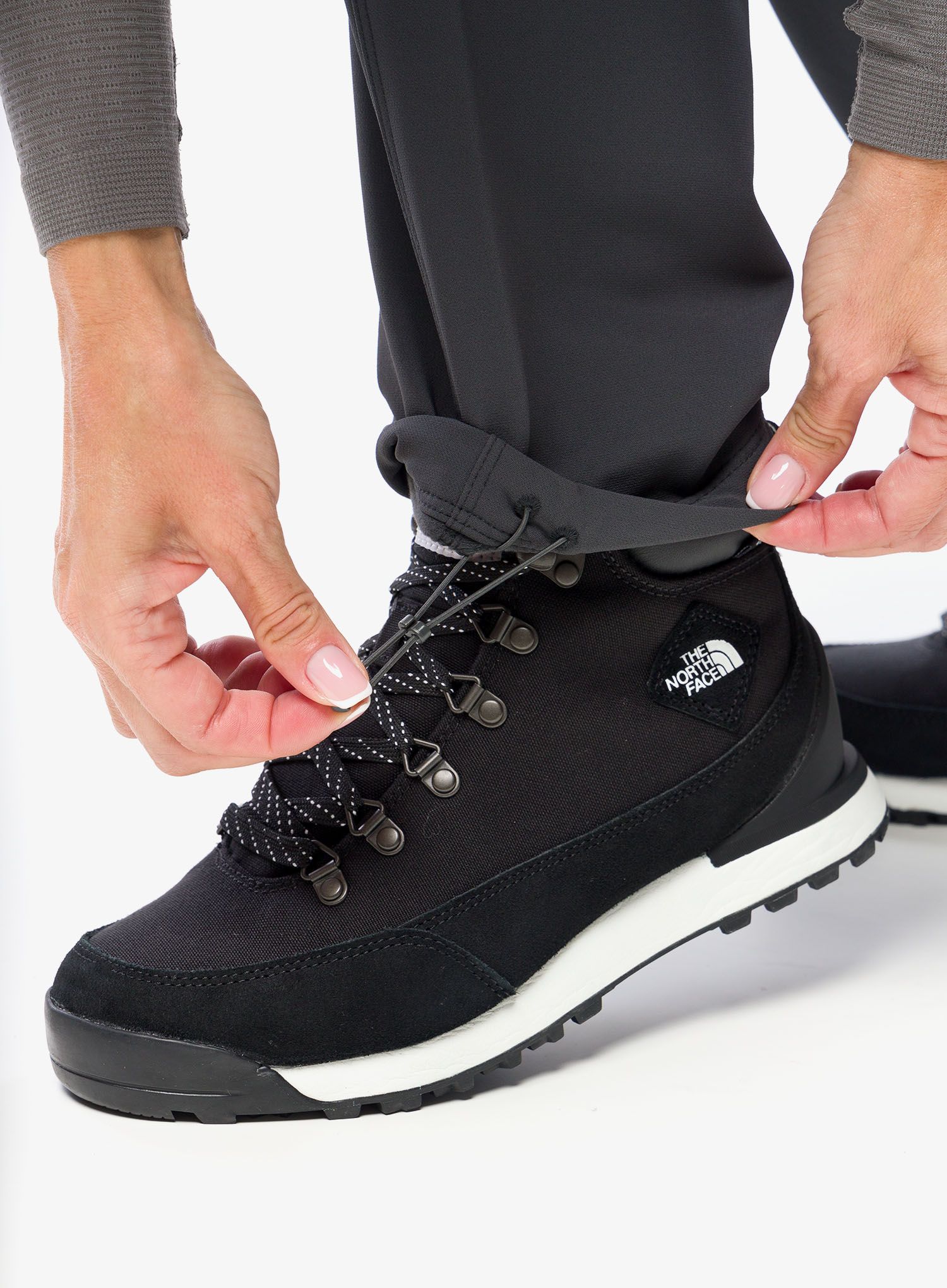 Turistické kalhoty dámské The North Face Diablo Reg Straight Pant - asphalt grey