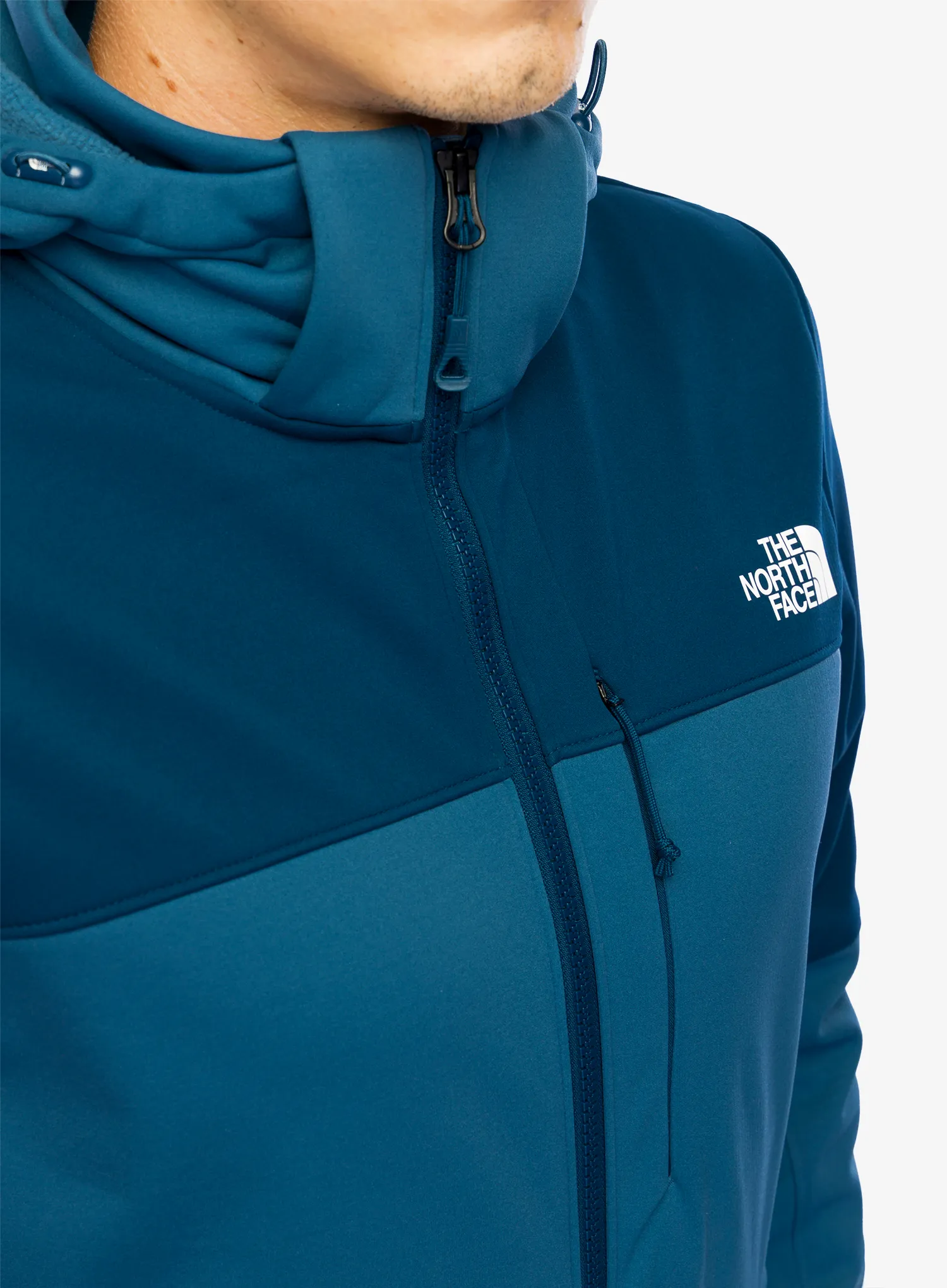 Softshellová bunda The North Face Diablo Softshell Detachable Hood - midnight petrol/mallard blue