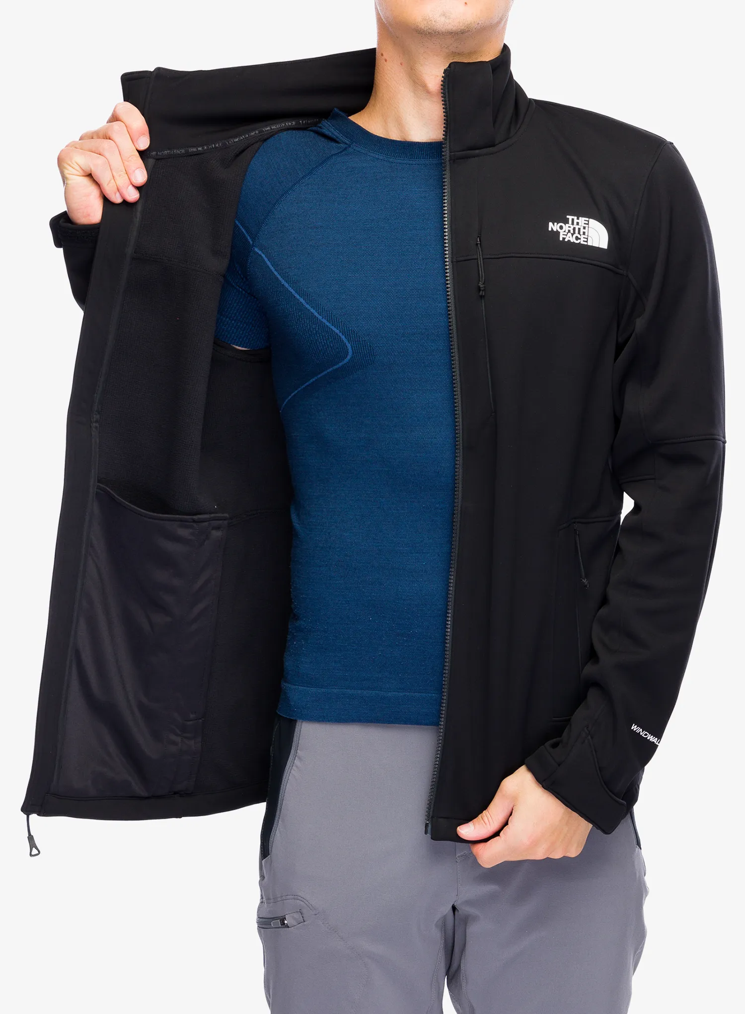 Softshellová bunda The North Face Diablo Softshell Detachable Hood - tnf black/tnf black