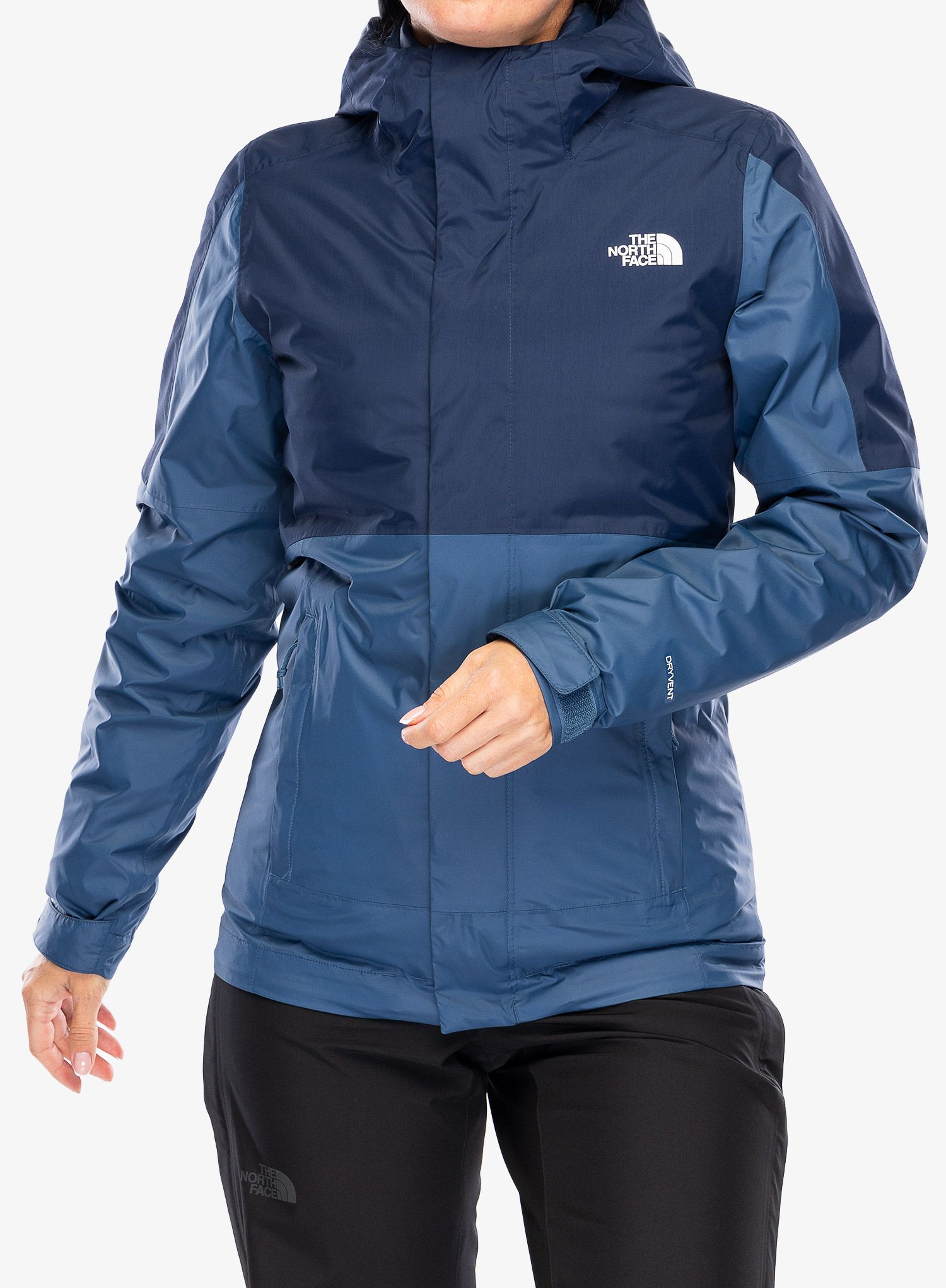Dámská bunda 3 v 1 The North Face Down Insulated DryVent Triclimate - blue/navy
