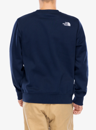 Mikina bez kapuce The North Face Drew Peak Crew - summit navy