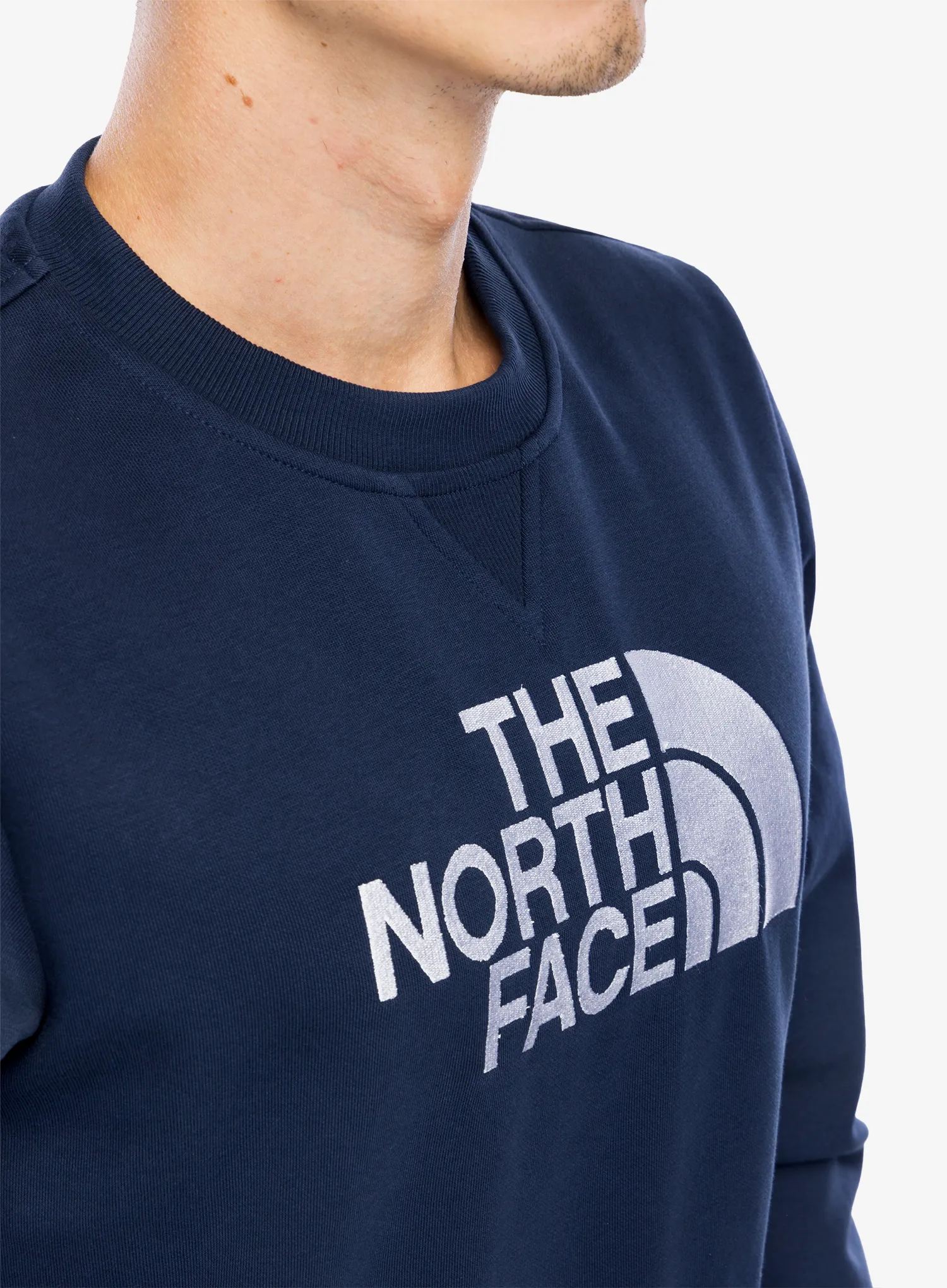 Mikina bez kapuce The North Face Drew Peak Crew - summit navy
