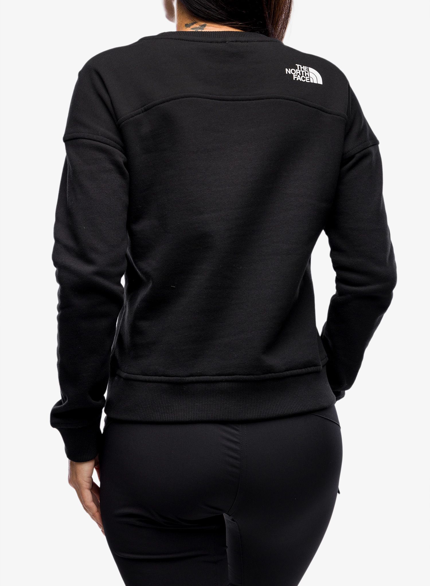 Dámská mikina bez kapuce The North Face Drew Peak Crew - tnf black