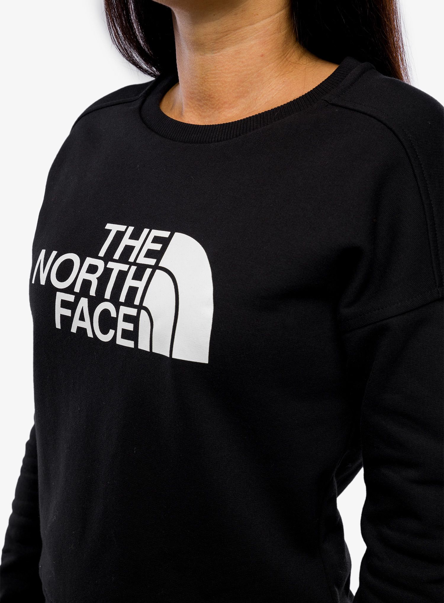 Dámská mikina bez kapuce The North Face Drew Peak Crew - tnf black