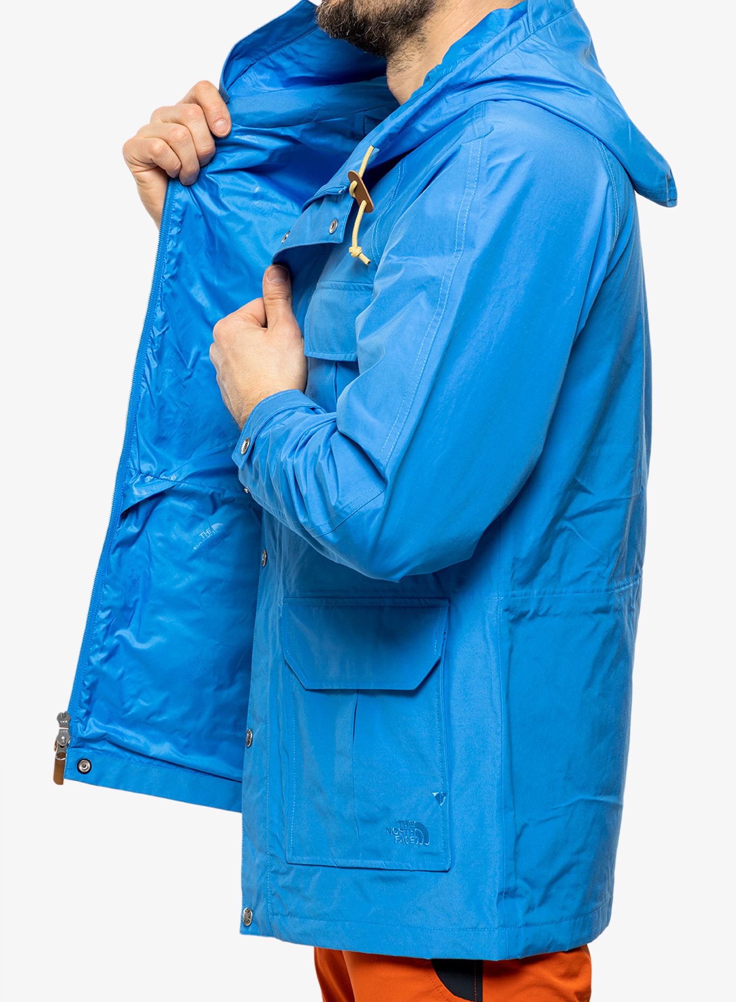 Membránová bunda The North Face Dryvent Mountain Parka - super sonic blue