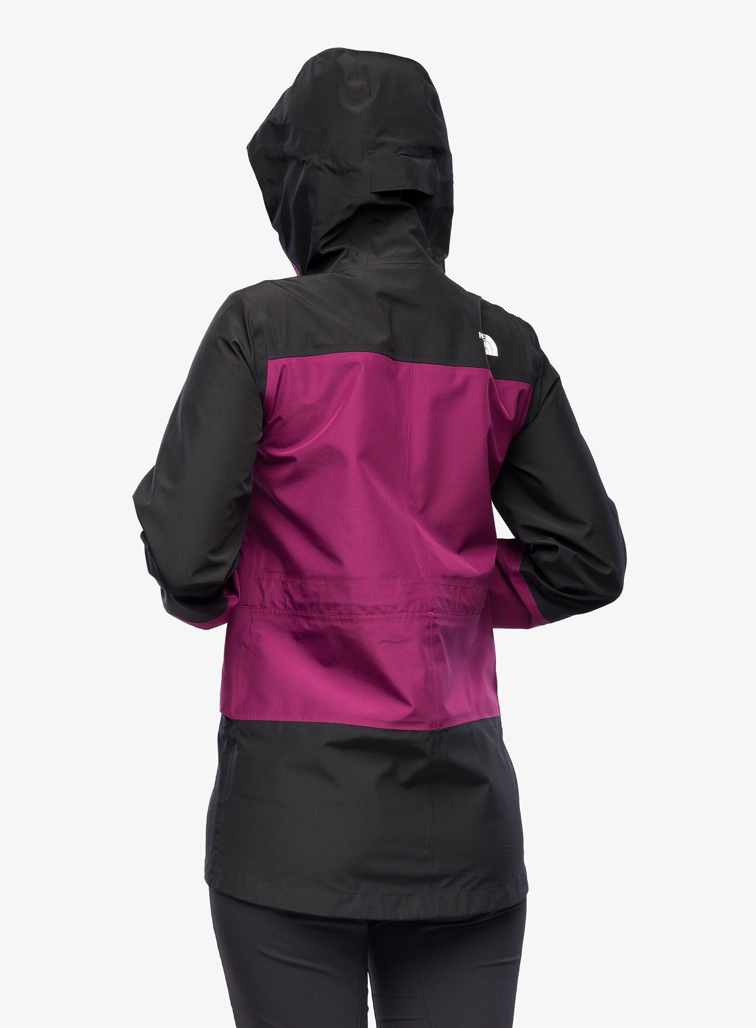Dámská nepromokavá bunda s membránou The North Face Dryzzle All Weather Jkt FUTURELIGHT - berry/black