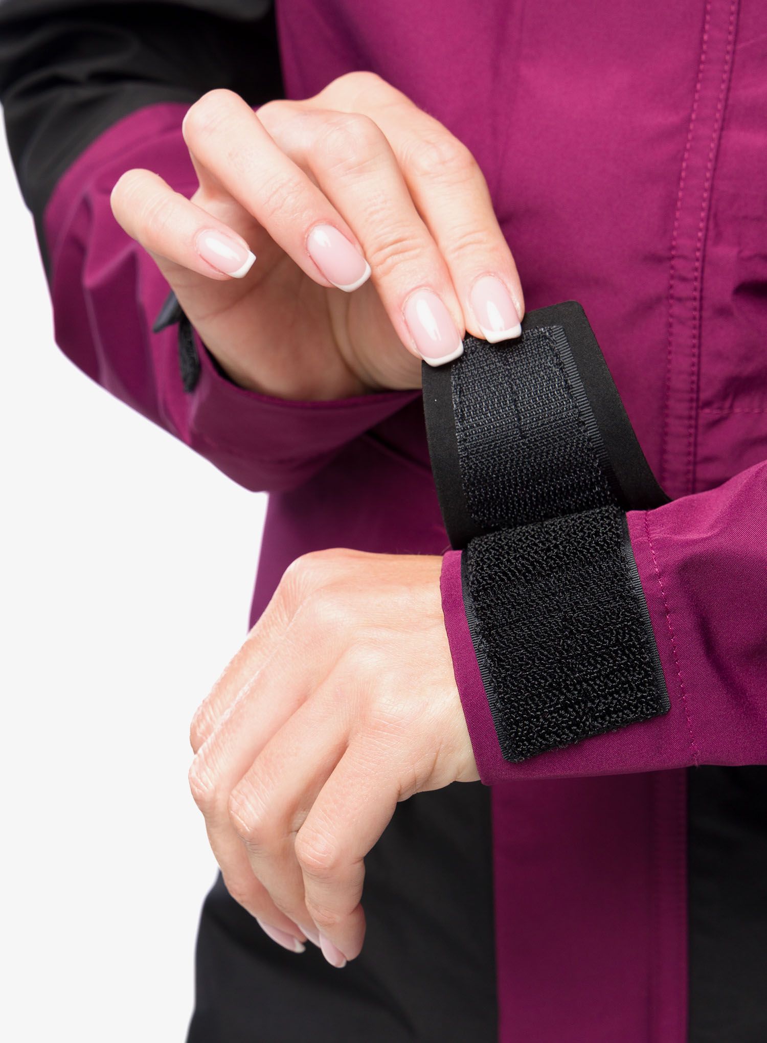 Dámská nepromokavá bunda s membránou The North Face Dryzzle All Weather Jkt FUTURELIGHT - berry/black