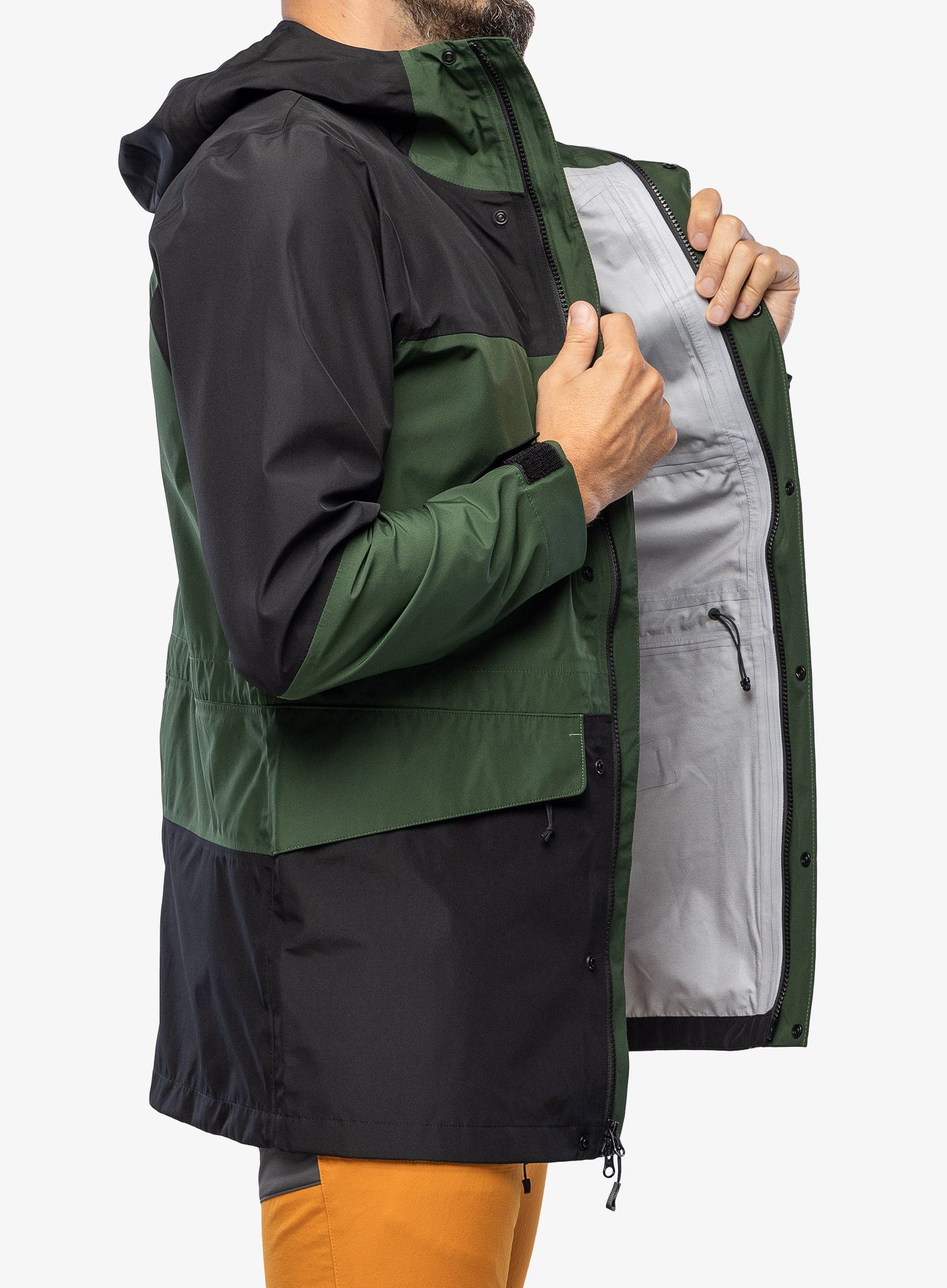 Membránová bunda The North Face Dryzzle All Weather Jkt FUTURELIGHT - pine/black