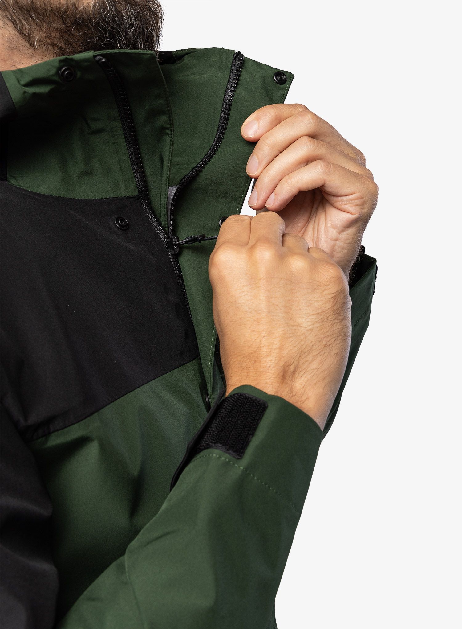 Membránová bunda The North Face Dryzzle All Weather Jkt FUTURELIGHT - pine/black