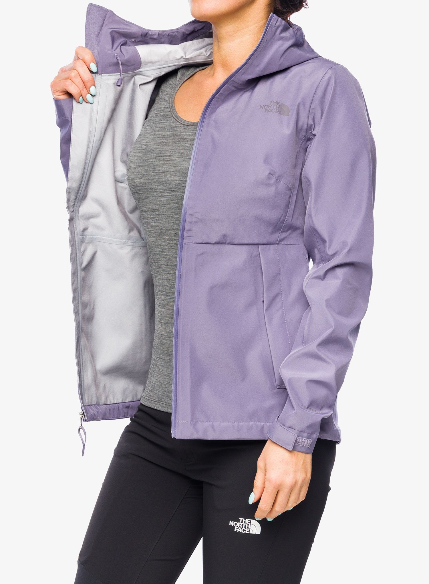 Dámská bunda The North Face Dryzzle FUTURELIGHT Jacket - lunar slate