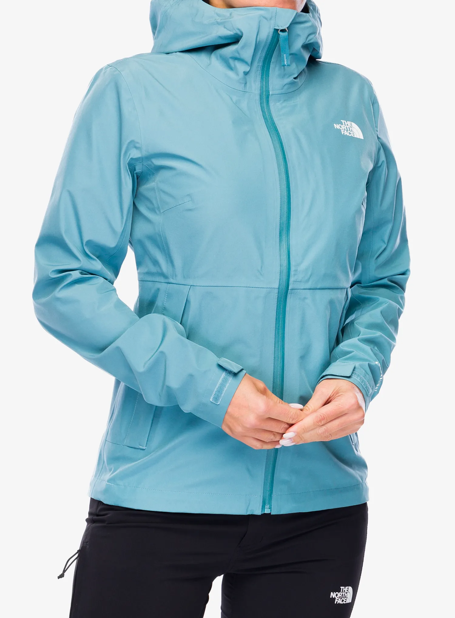 Dámská bunda do deště The North Face Dryzzle Futurelight Jacket - algae blue