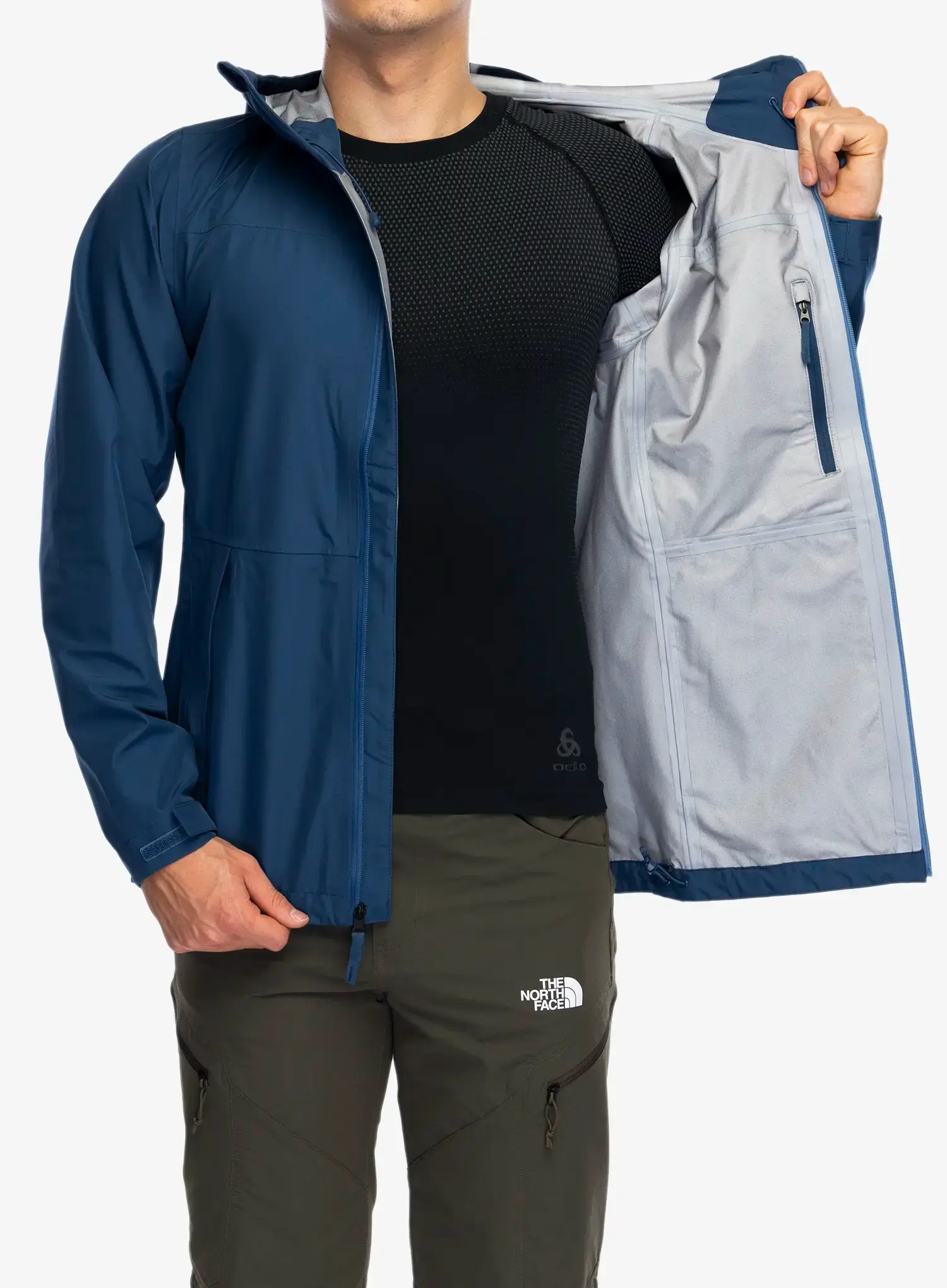 Bunda do deště The North Face Dryzzle Futurelight Jacket - shady blue