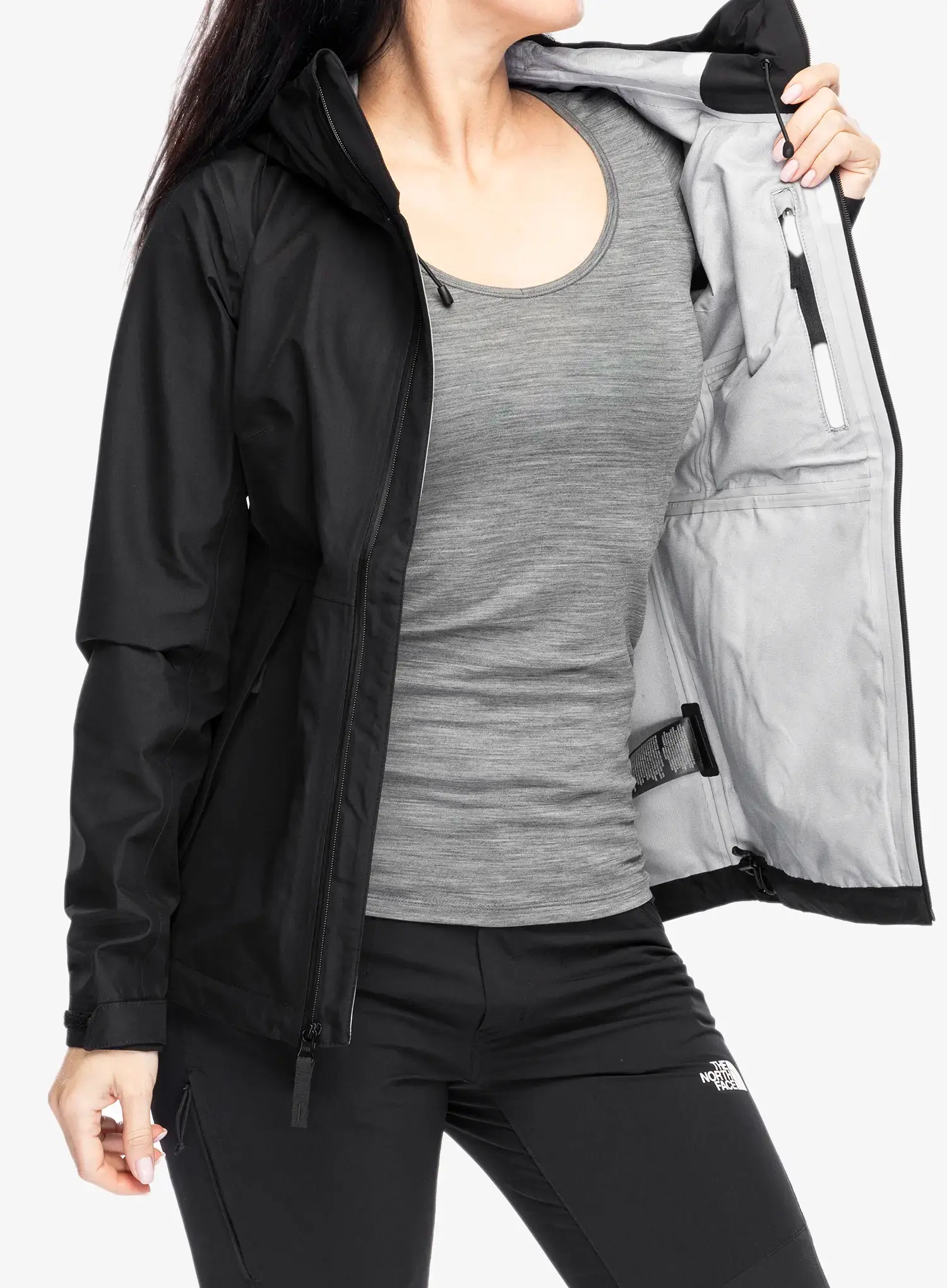 Dámská bunda do deště The North Face Dryzzle Futurelight Jacket - tnf black