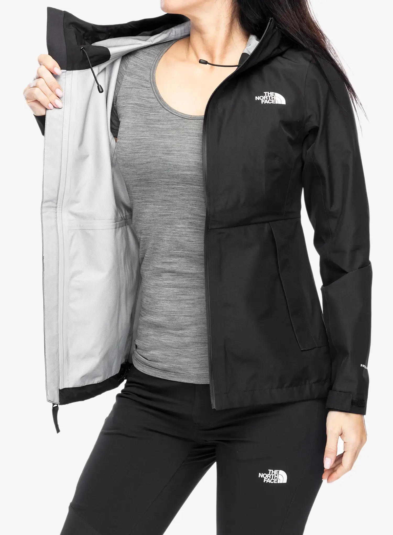 Dámská bunda do deště The North Face Dryzzle Futurelight Jacket - tnf black