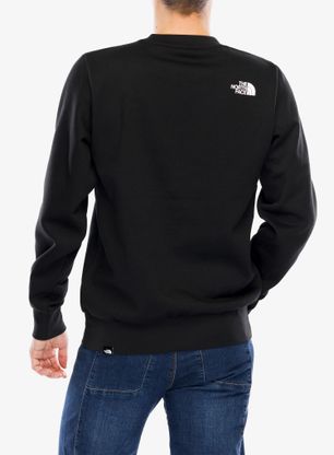 Mikina bez kapuce The North Face Easy Crew - tnf black