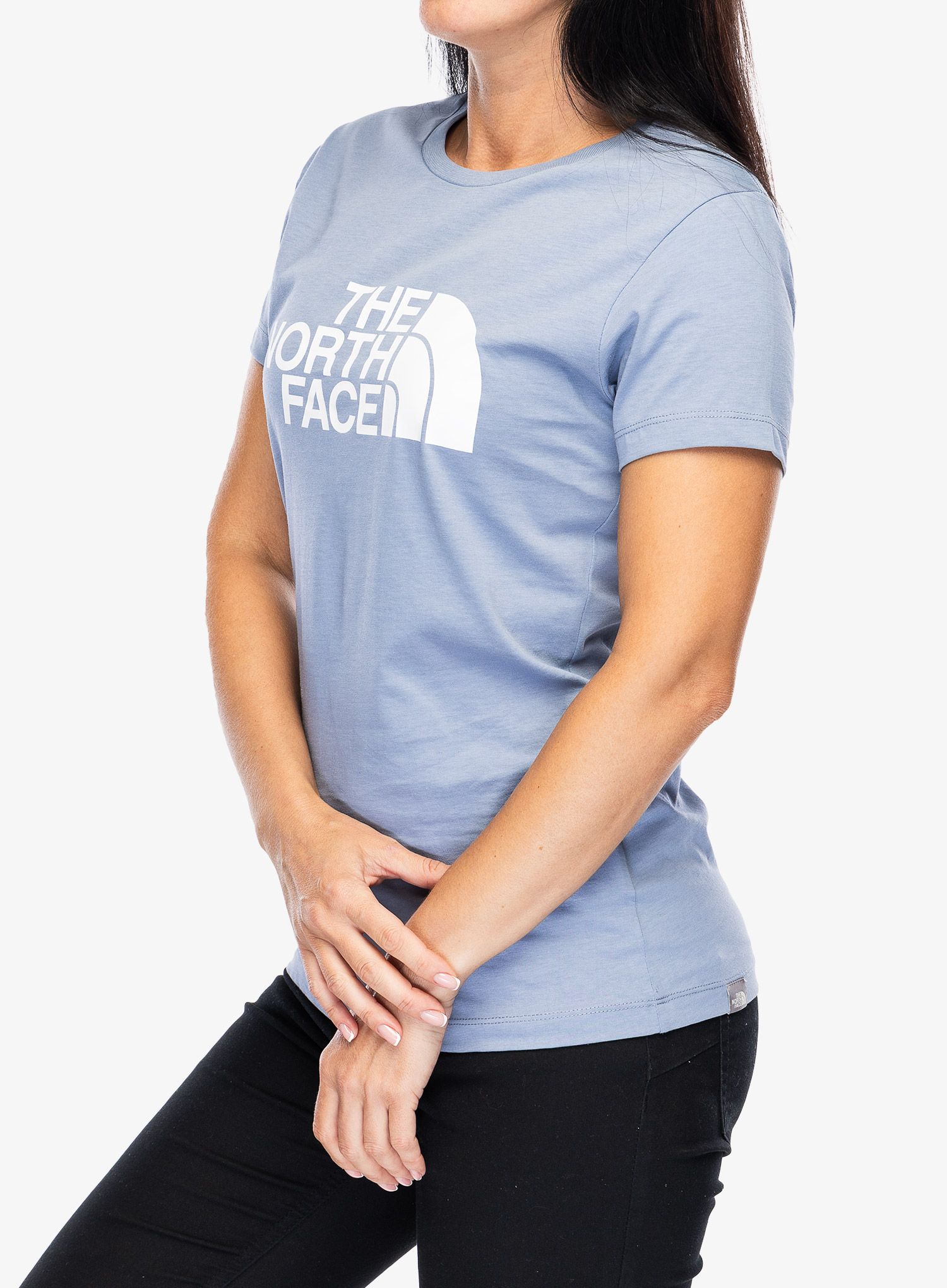 Dámské tričko s potiskem The North Face Easy Tee S/S - folk blue