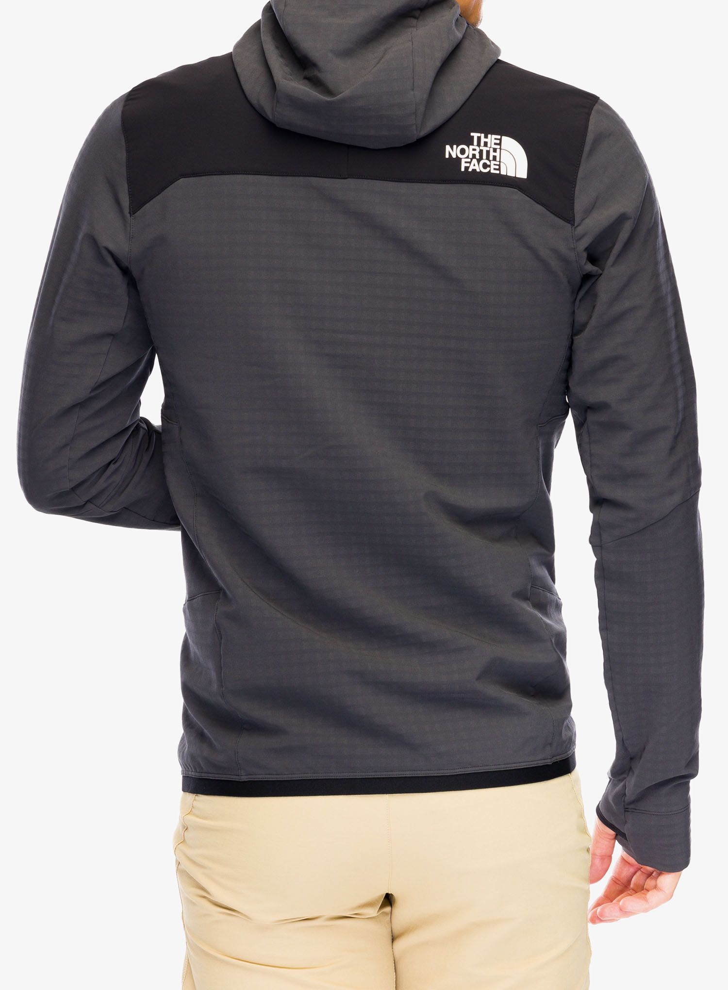 Hybridní bunda The North Face Elixir Hybrid Ventrix Midlayer - asphalt grey/tnf black