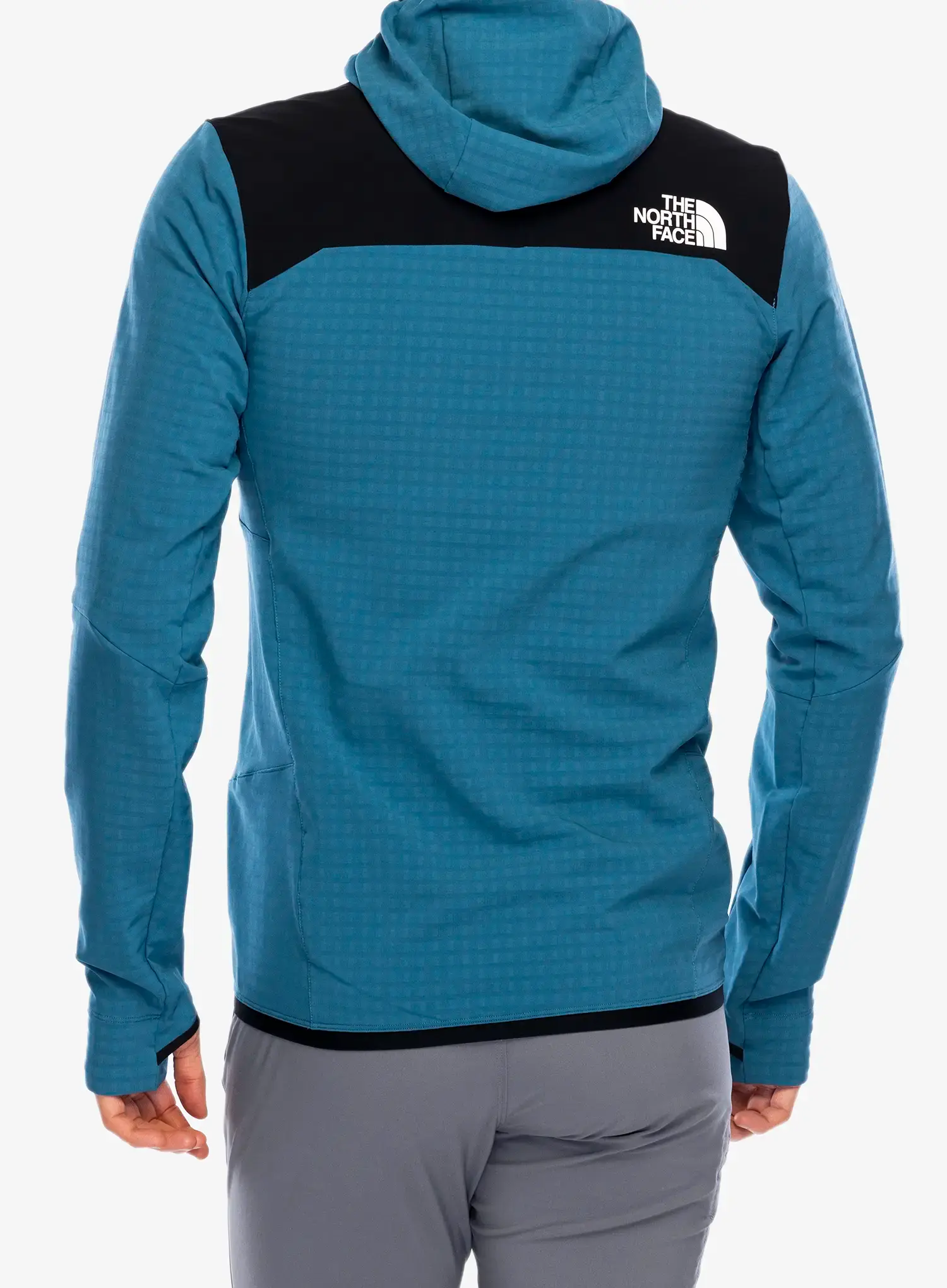Hybridní bunda The North Face Elixir Hybrid Ventrix Midlayer - mallard blue/tnf black