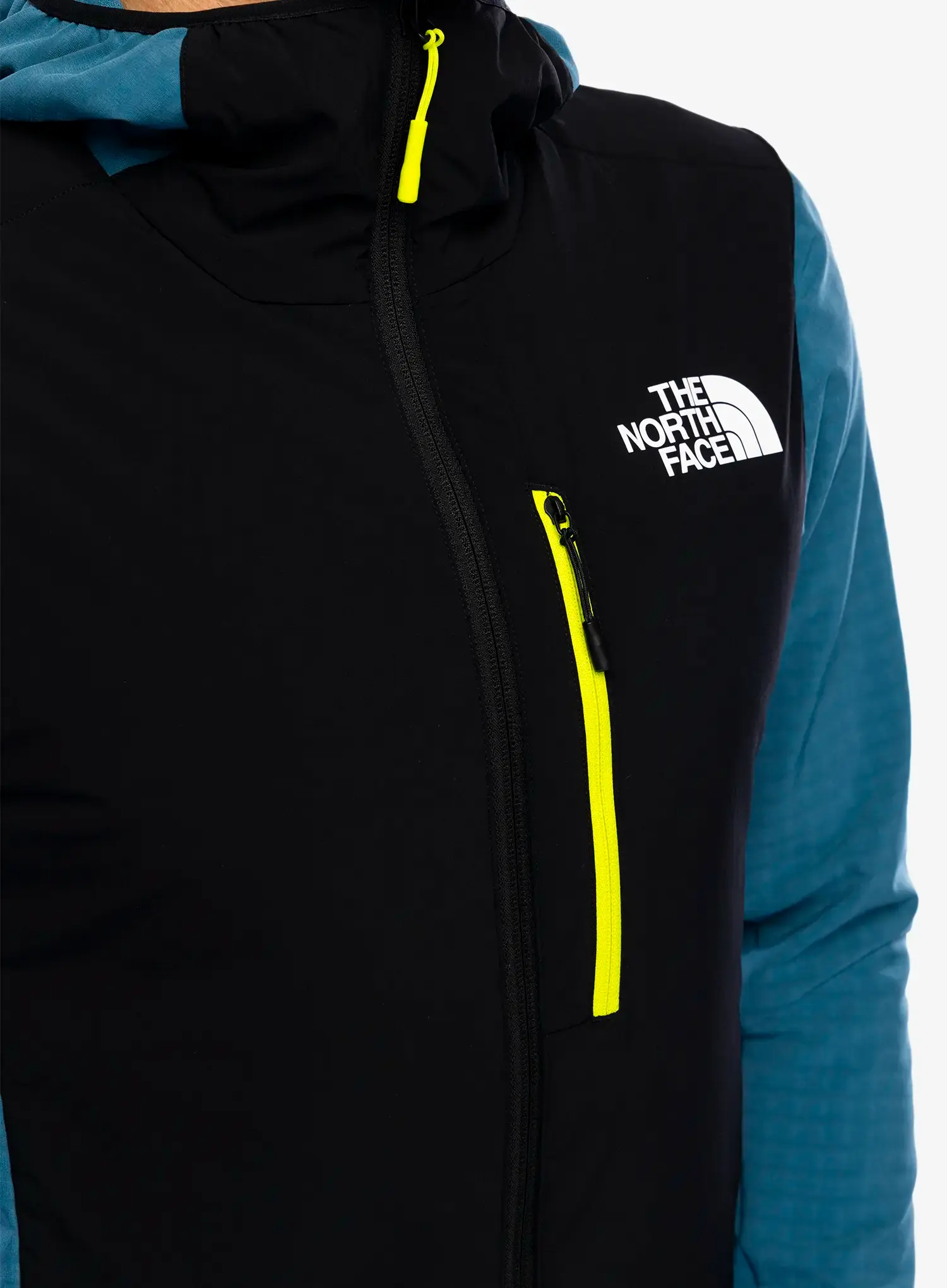 Hybridní bunda The North Face Elixir Hybrid Ventrix Midlayer - mallard blue/tnf black