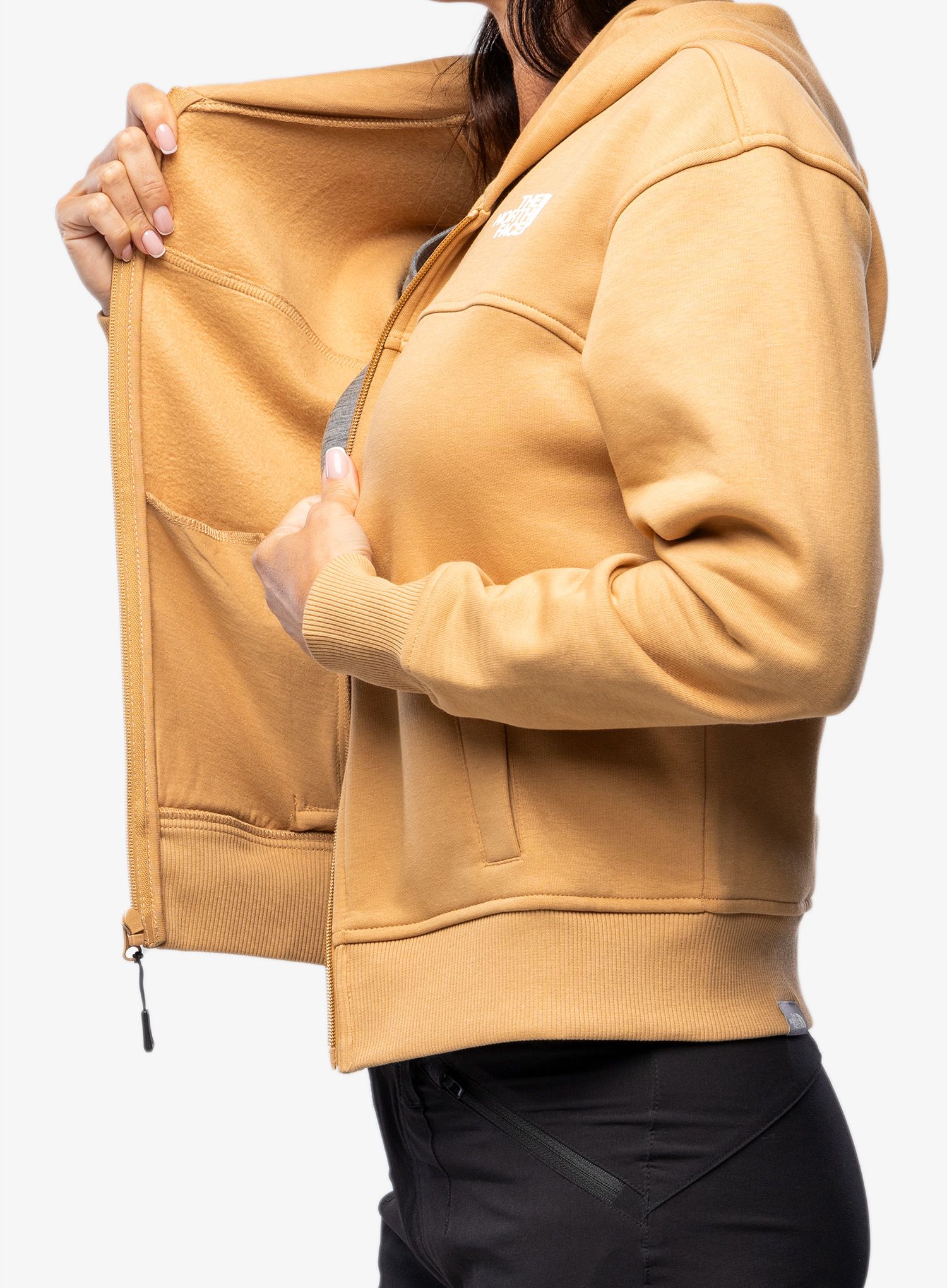 Dámská mikina The North Face Essential FZ Hoodie - almond butter