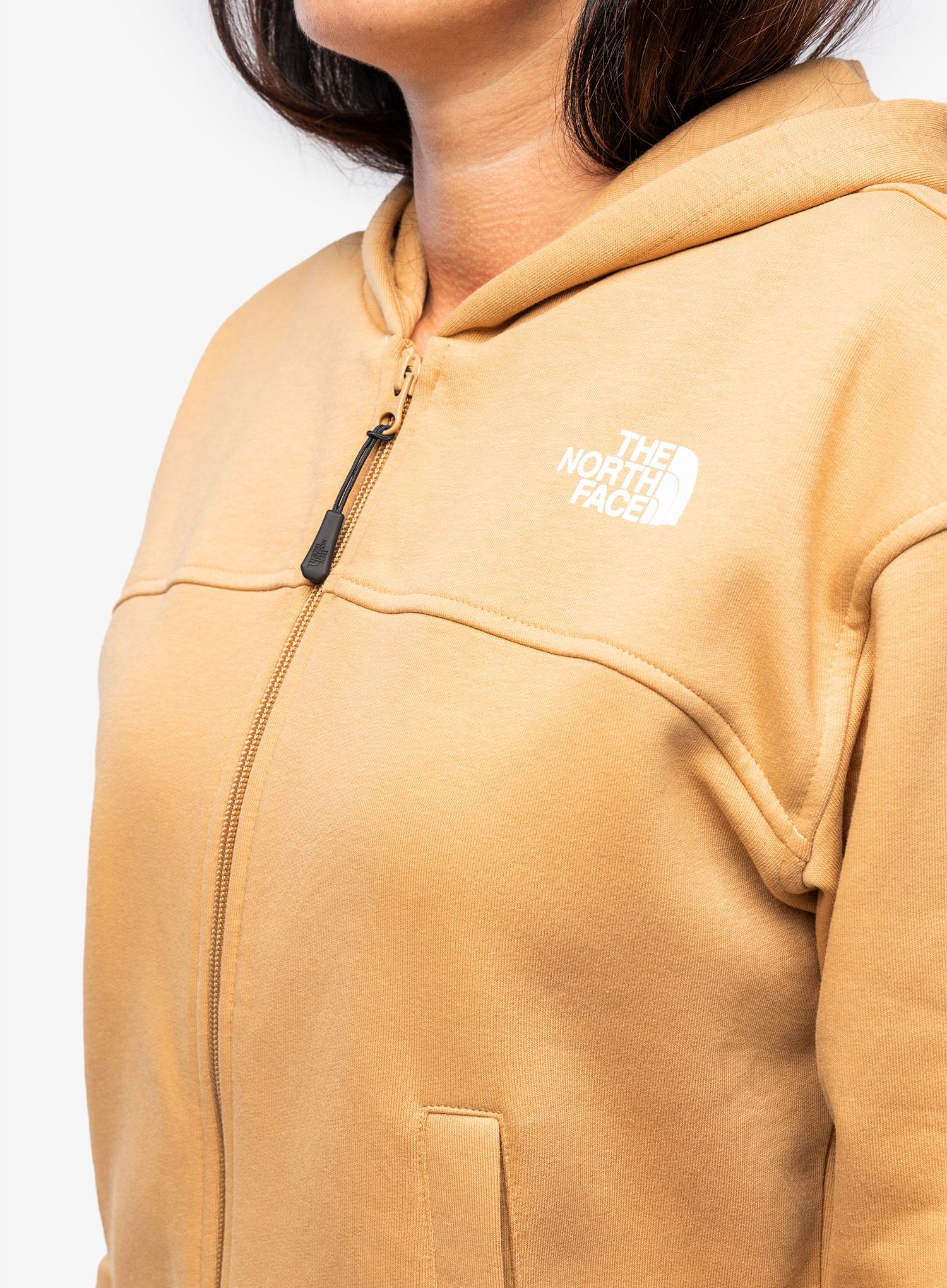 Dámská mikina The North Face Essential FZ Hoodie - almond butter
