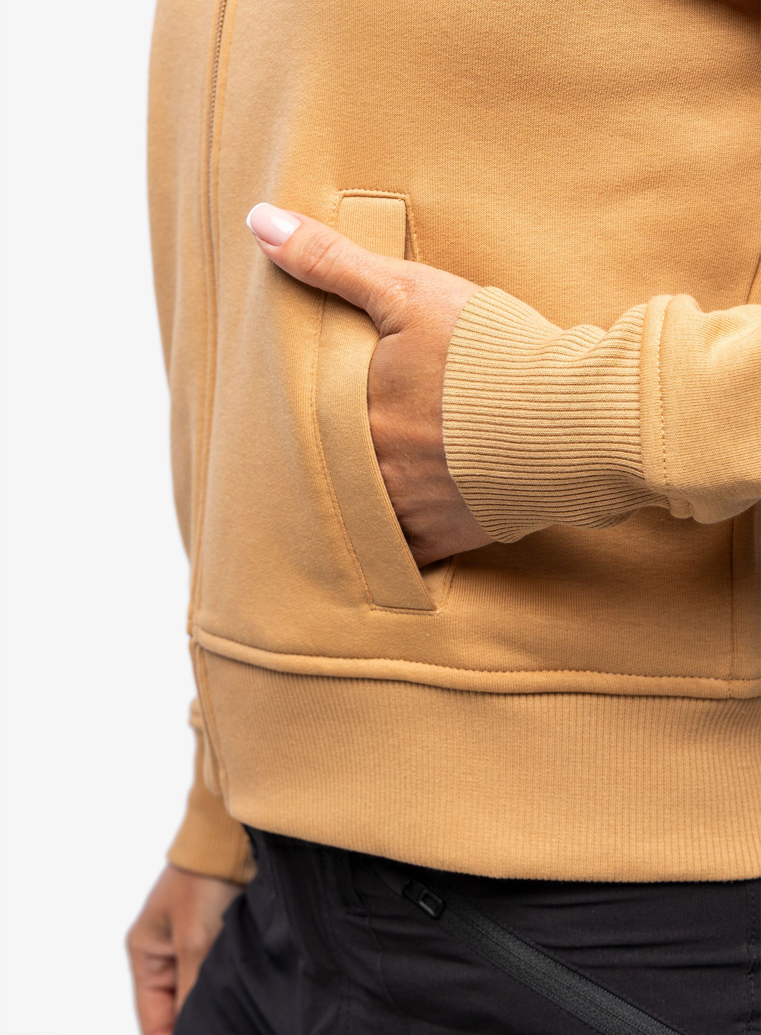 Dámská mikina The North Face Essential FZ Hoodie - almond butter
