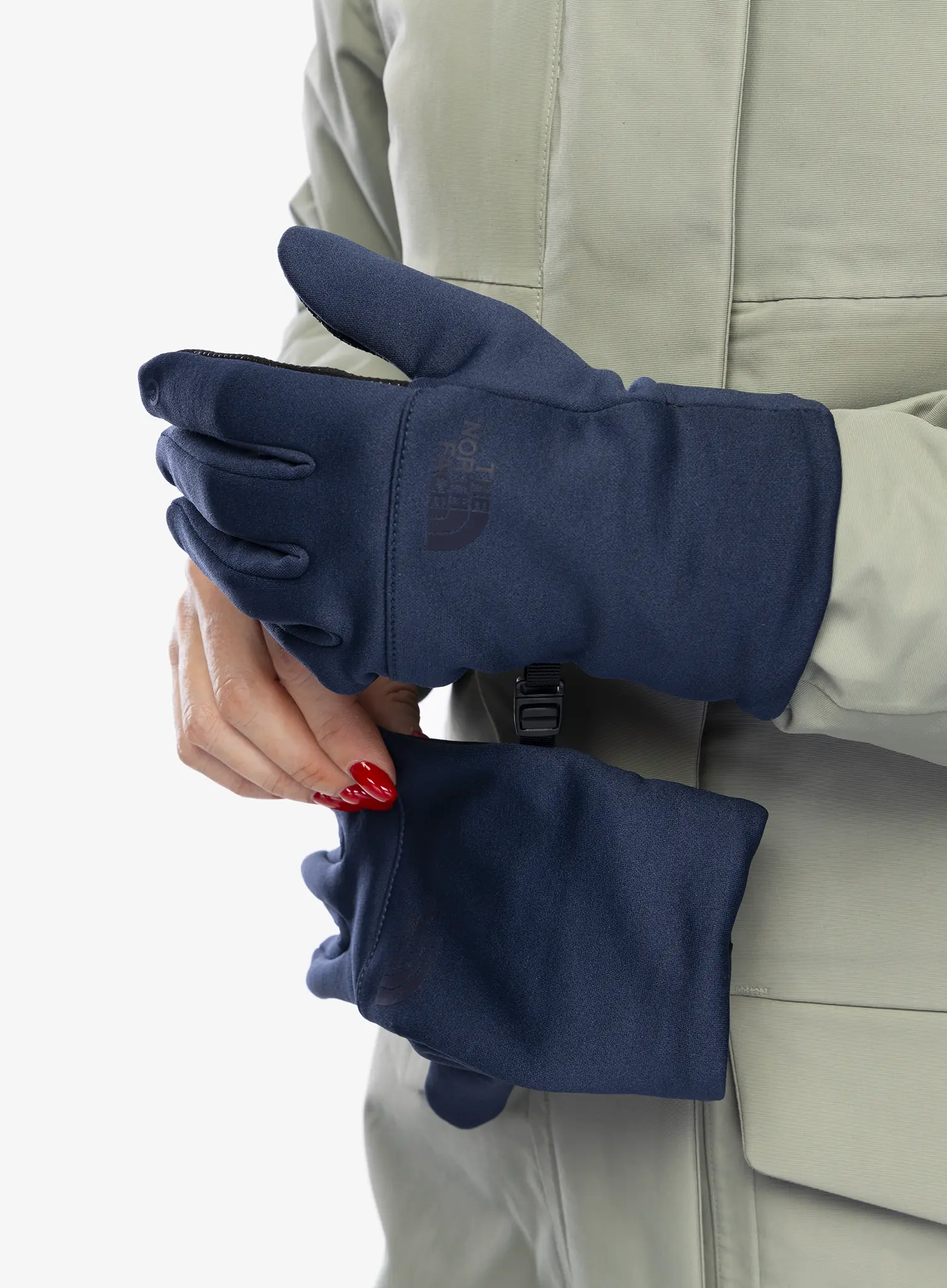 Pětiprsté rukavice The North Face Etip Recycled Glove - summit navy