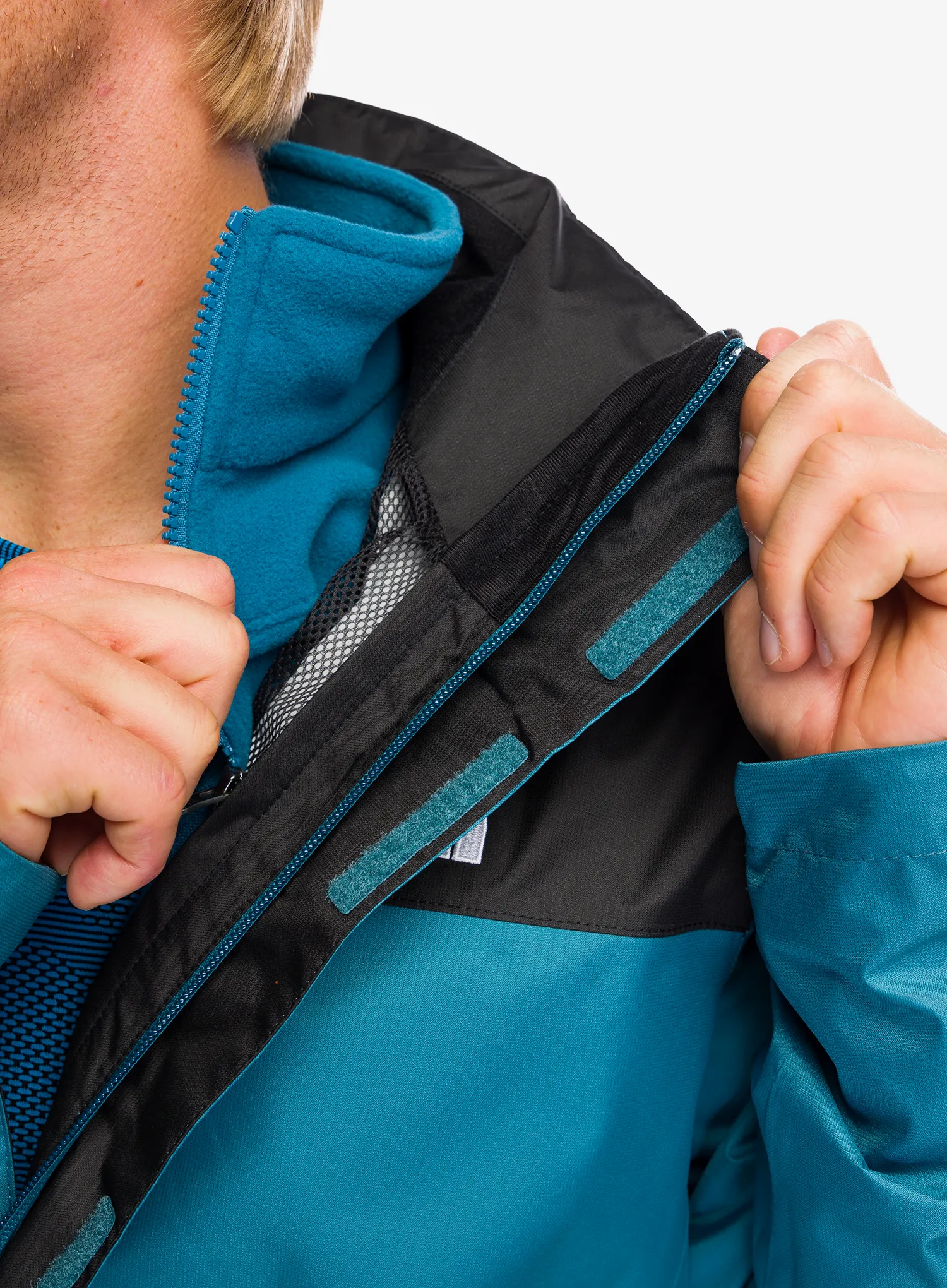 Bunda 3v1 The North Face Evolve II Triclimate Jacket - mallard blue/tnf black