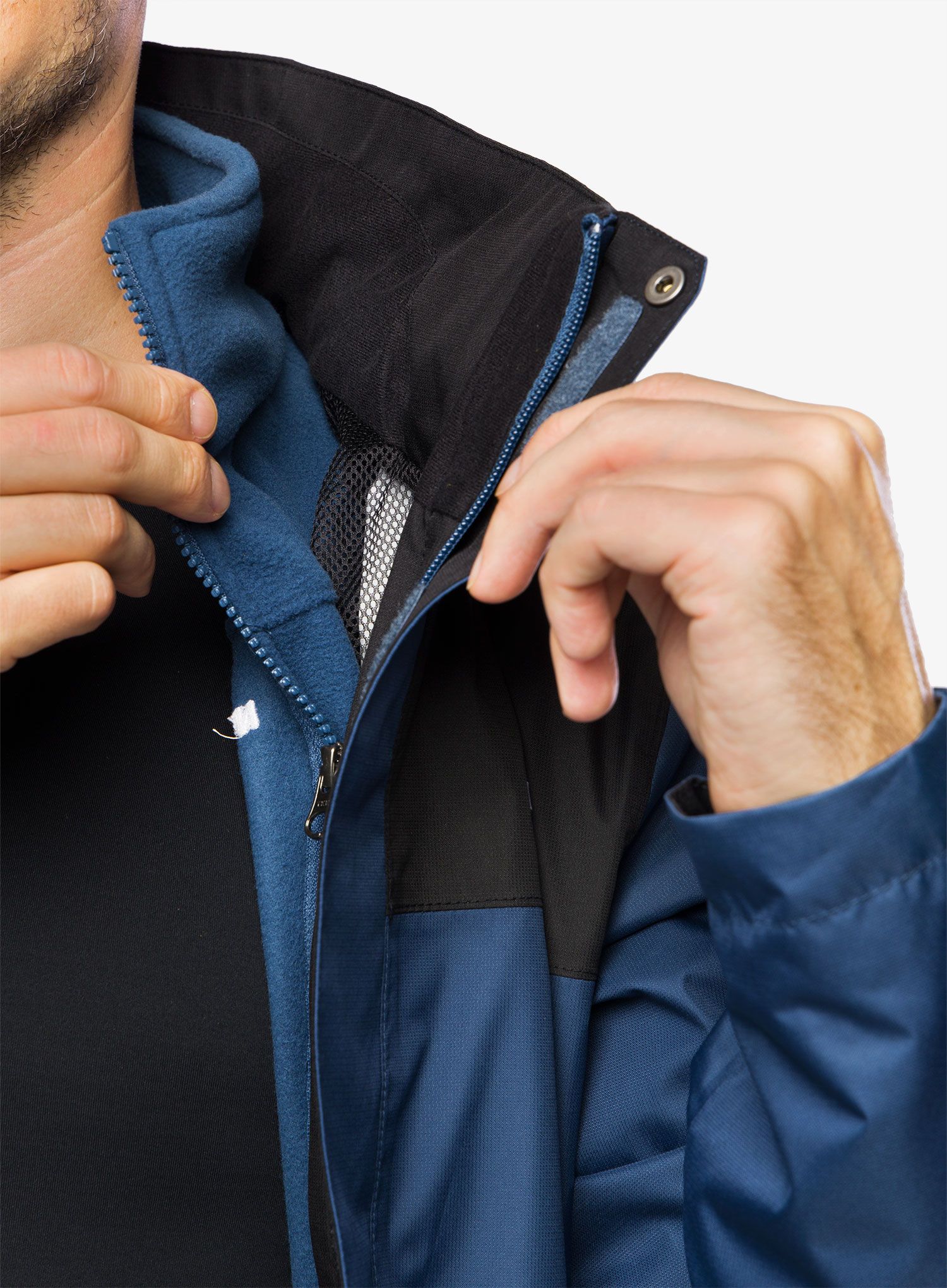 Bunda 3v1 The North Face Evolve II Triclimate Jacket - shady blue/black