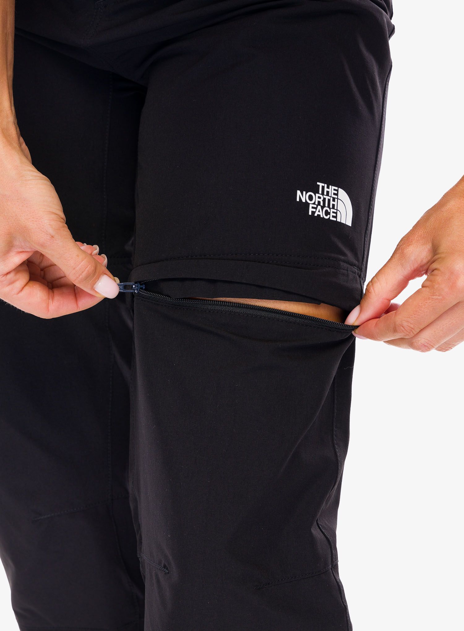 Kalhoty dámské The North Face Exploration Conv Reg Straight Pant-Eu - tnf black