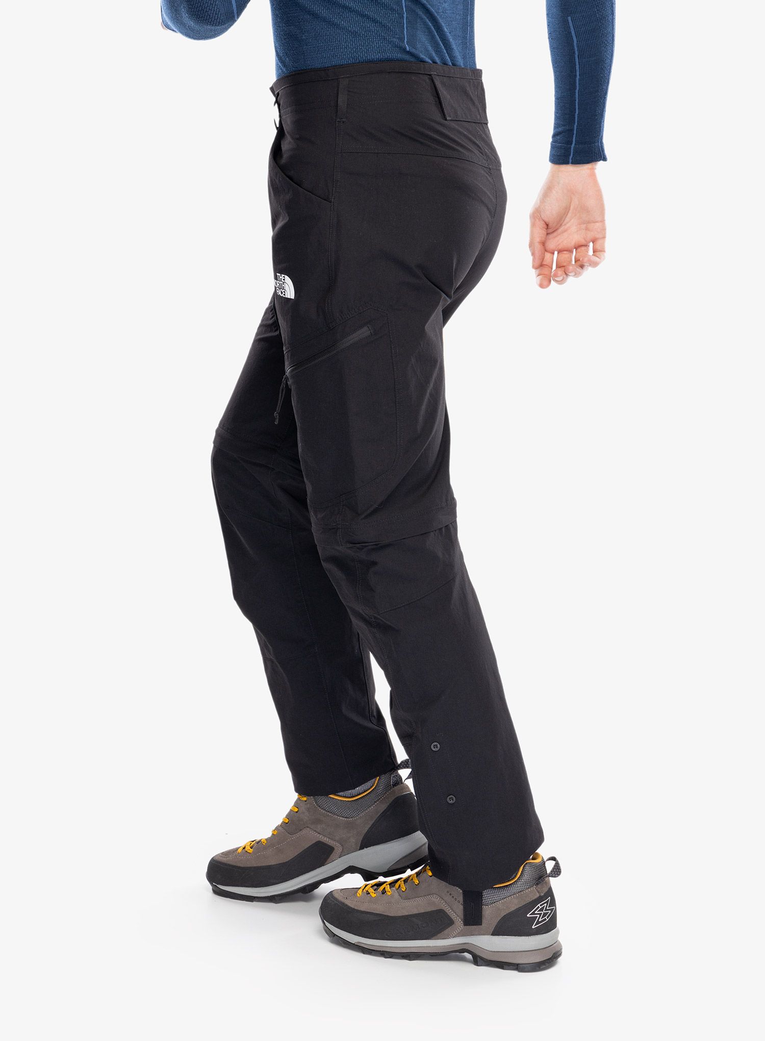 Turistické kalhoty The North Face Exploration Conv Reg Tapered Pant Eu - tnf black