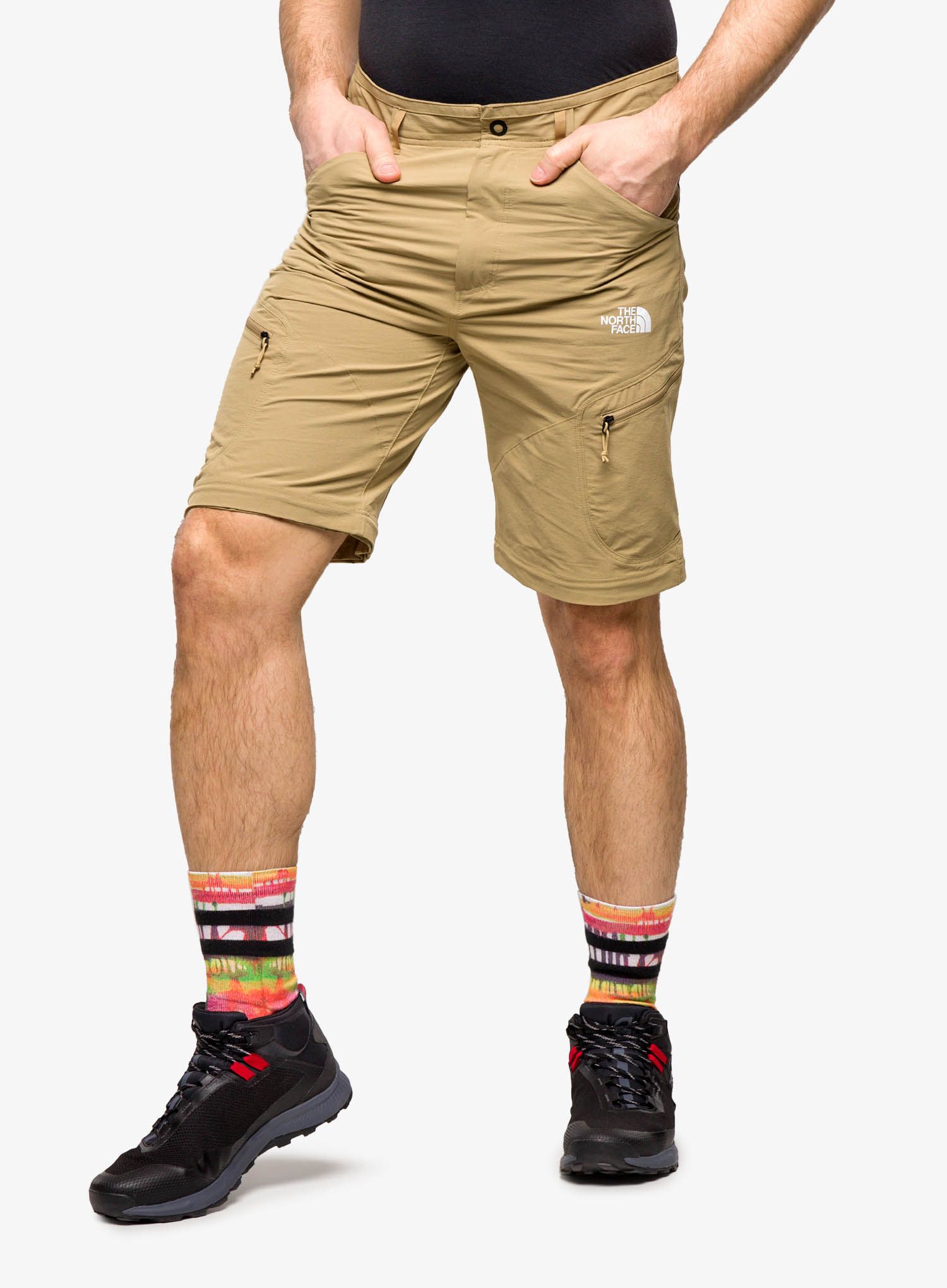 Pánské kalhoty The North Face Exploration Conv Reg Tapered Pant - kelp tan