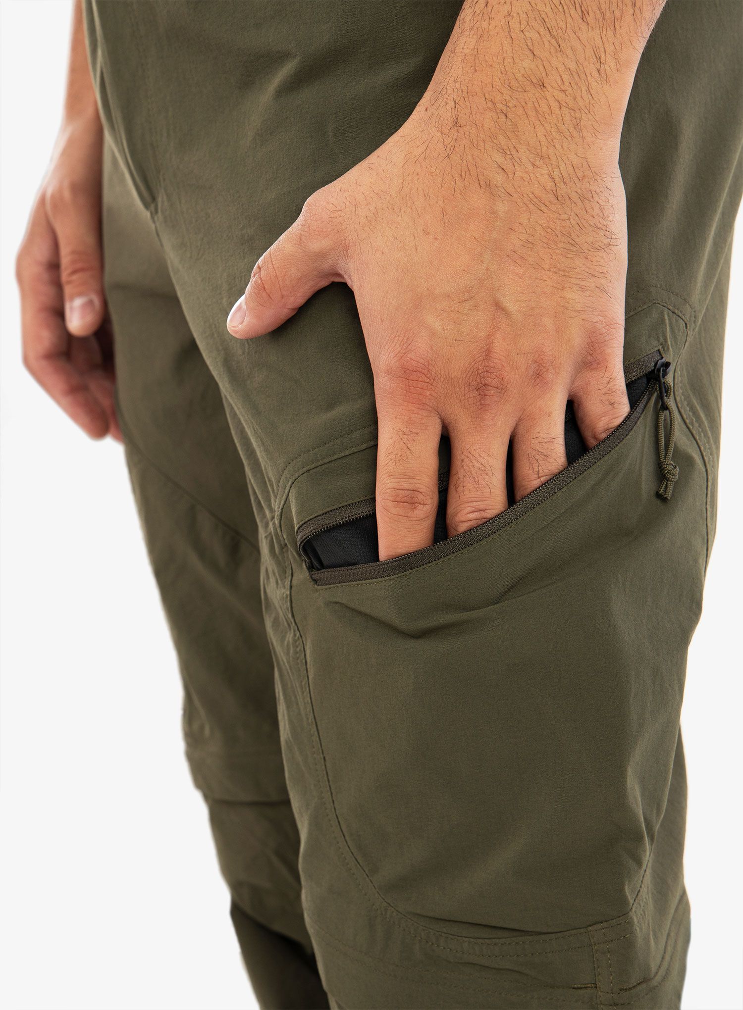 Turistické kalhoty The North Face Exploration Conv Reg Tapered Pant - taupe green