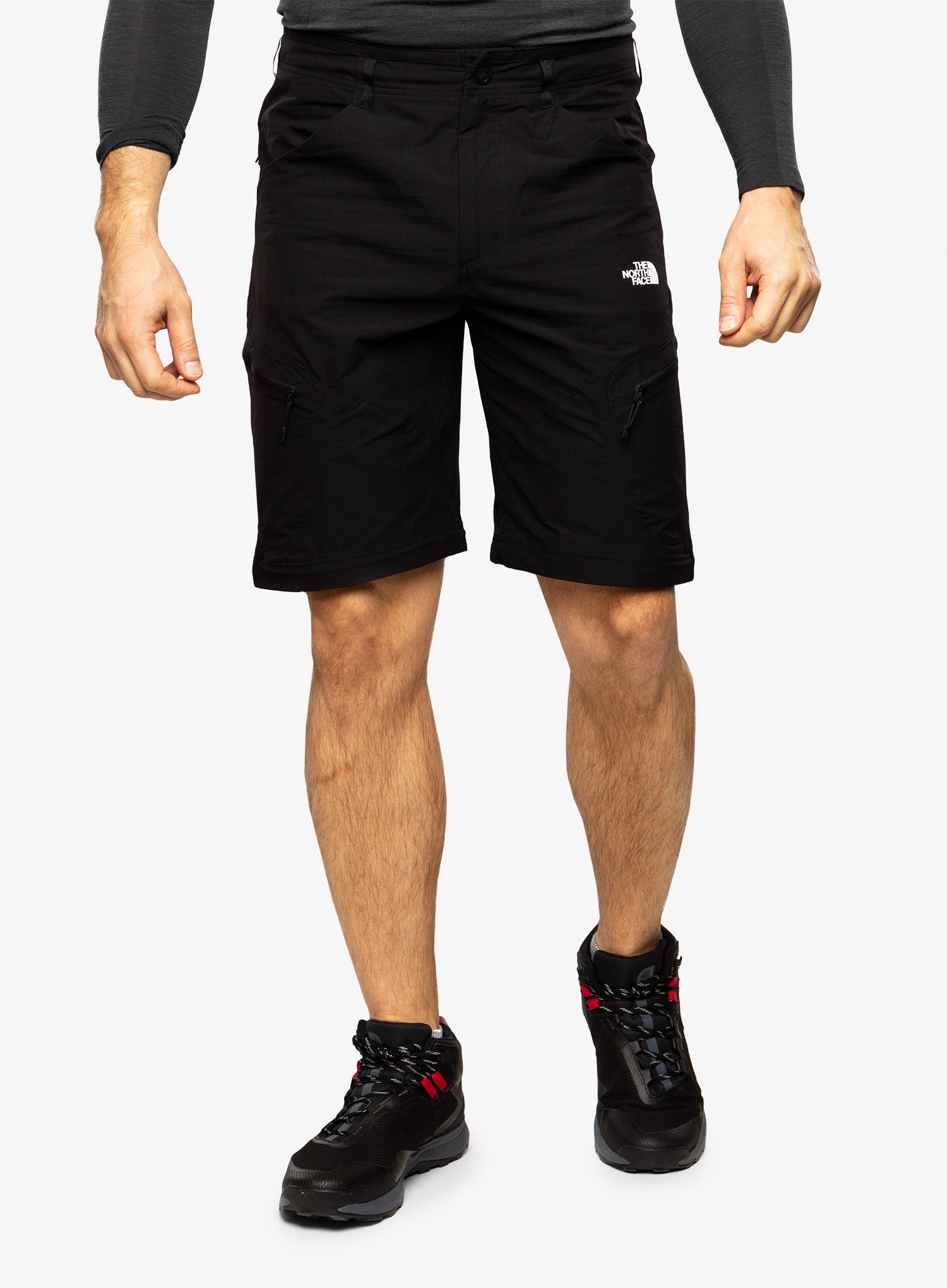 Kalhoty The North Face Exploration Conv Reg Tapered Pant - tnf black