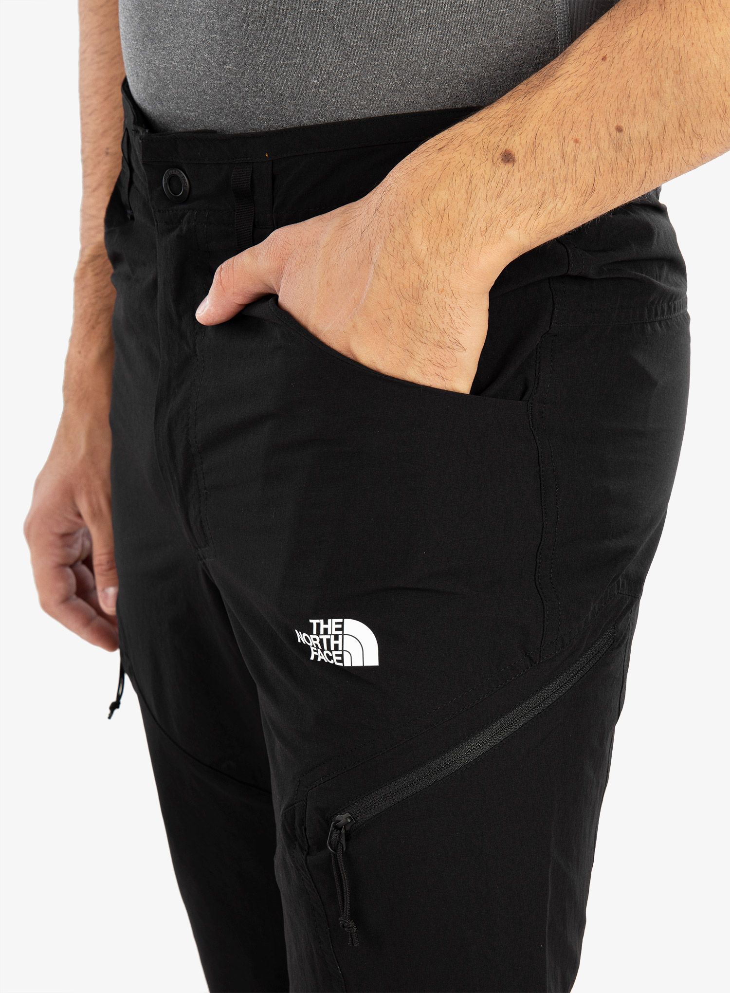 Turistické kalhoty The North Face Exploration Reg Tapered Pant - black