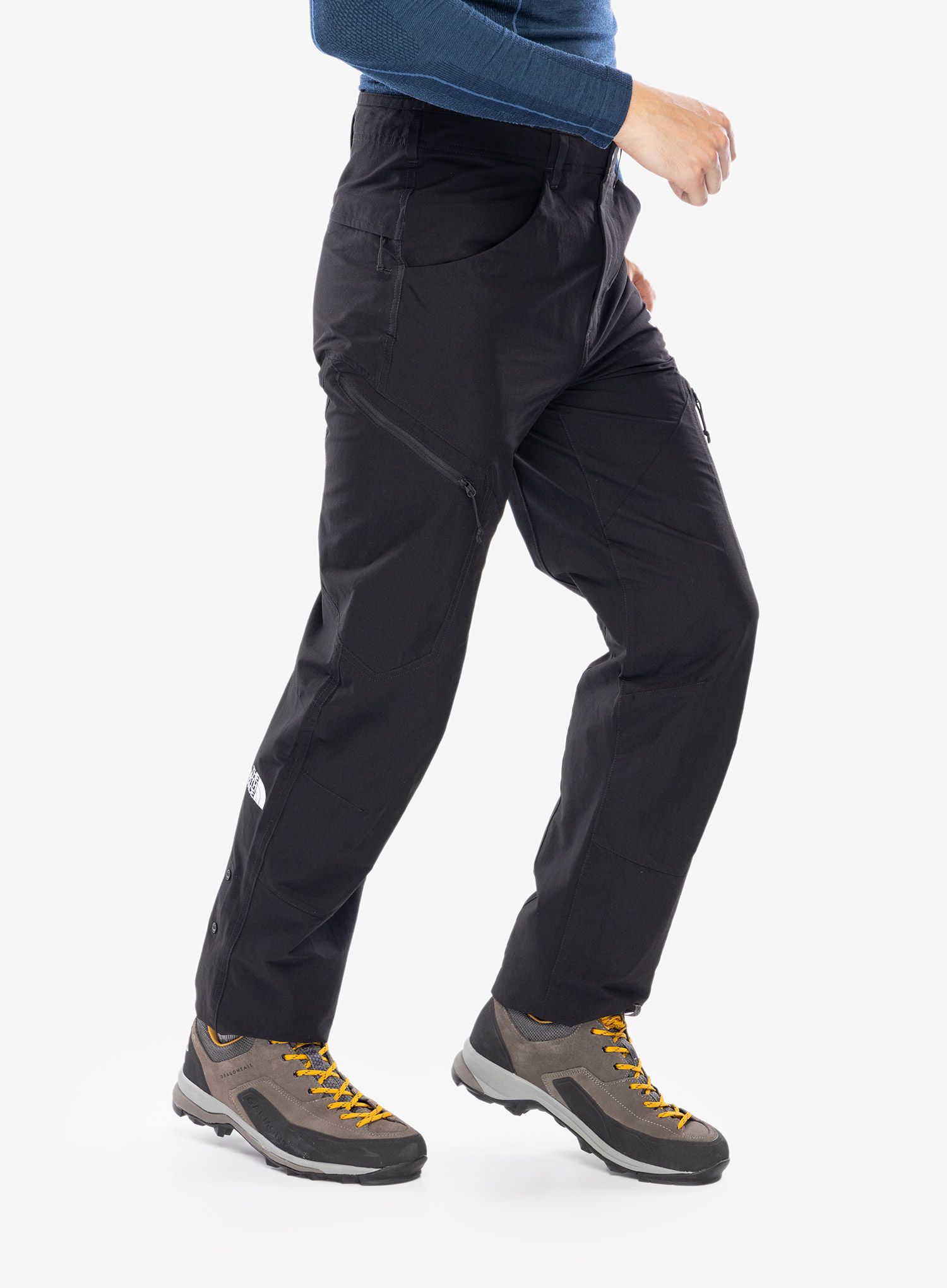 Turistické kalhoty The North Face Exploration Reg Tapered Pant - tnf black