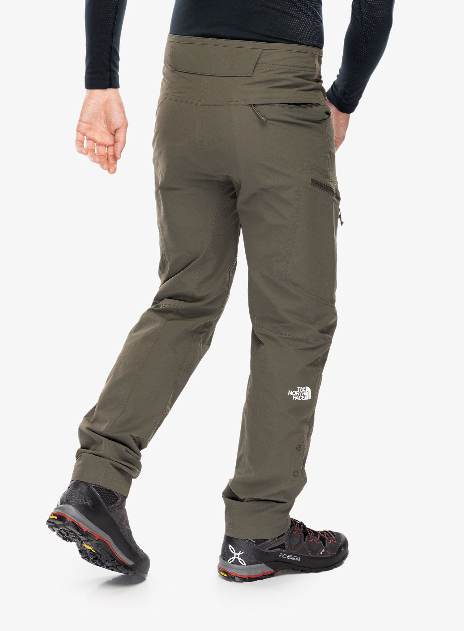 Turistické kalhoty The North Face Exploration Reg Tapered Pant - new taupe green