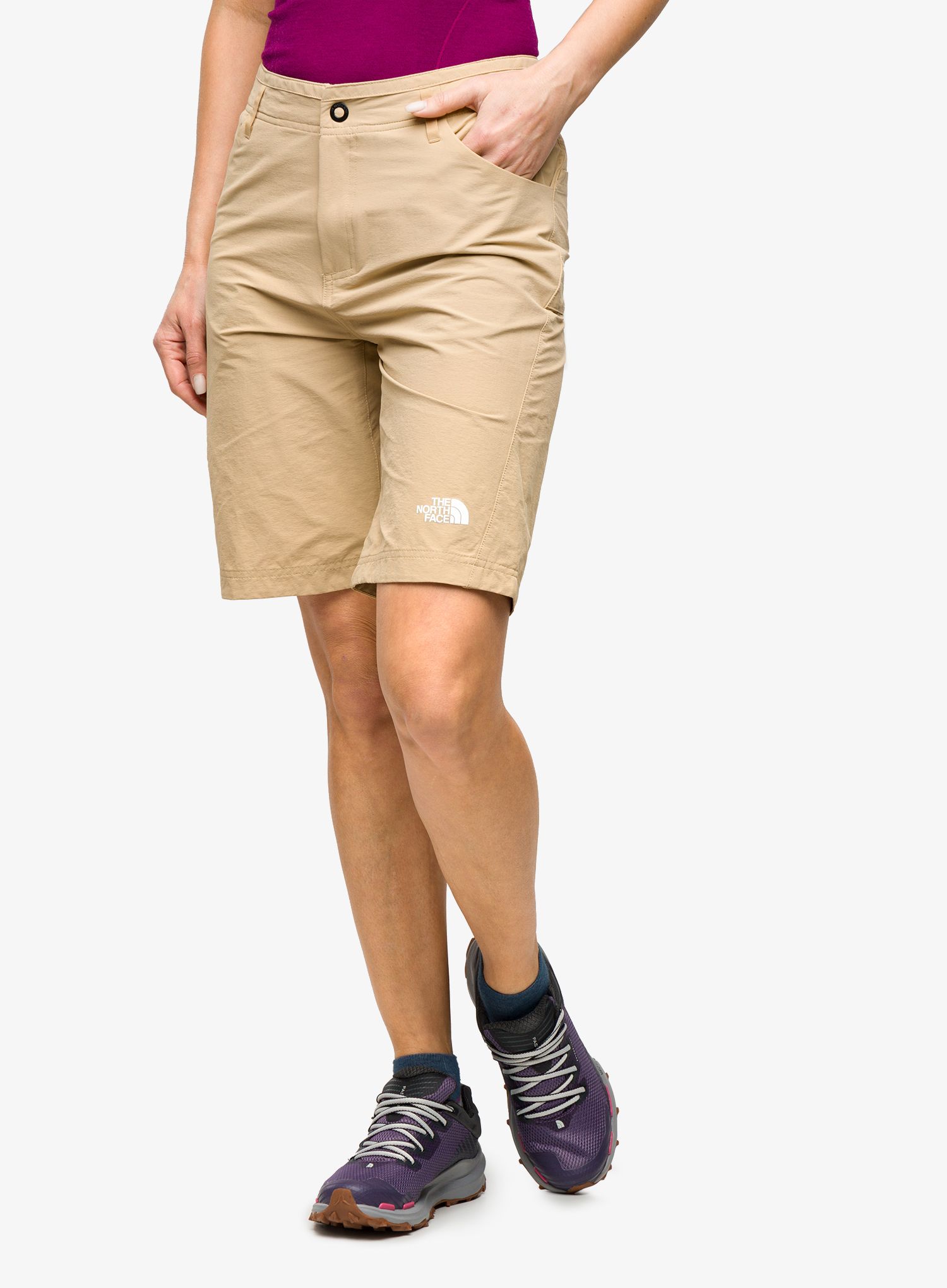 Dámské šortky The North Face Exploration Short - khaki stone