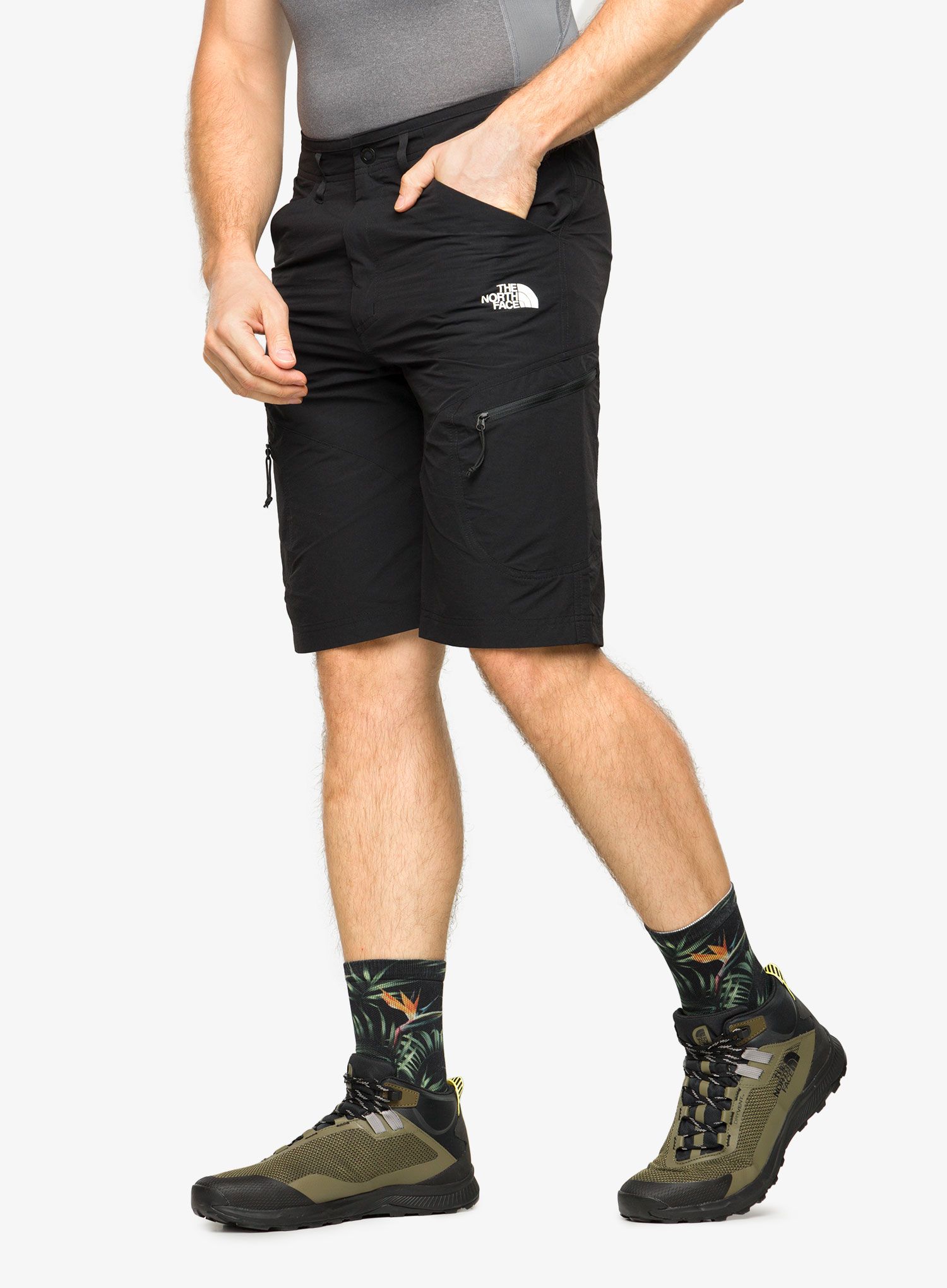 Outdoorové kraťasy pánské The North Face Exploration Short - tnf black