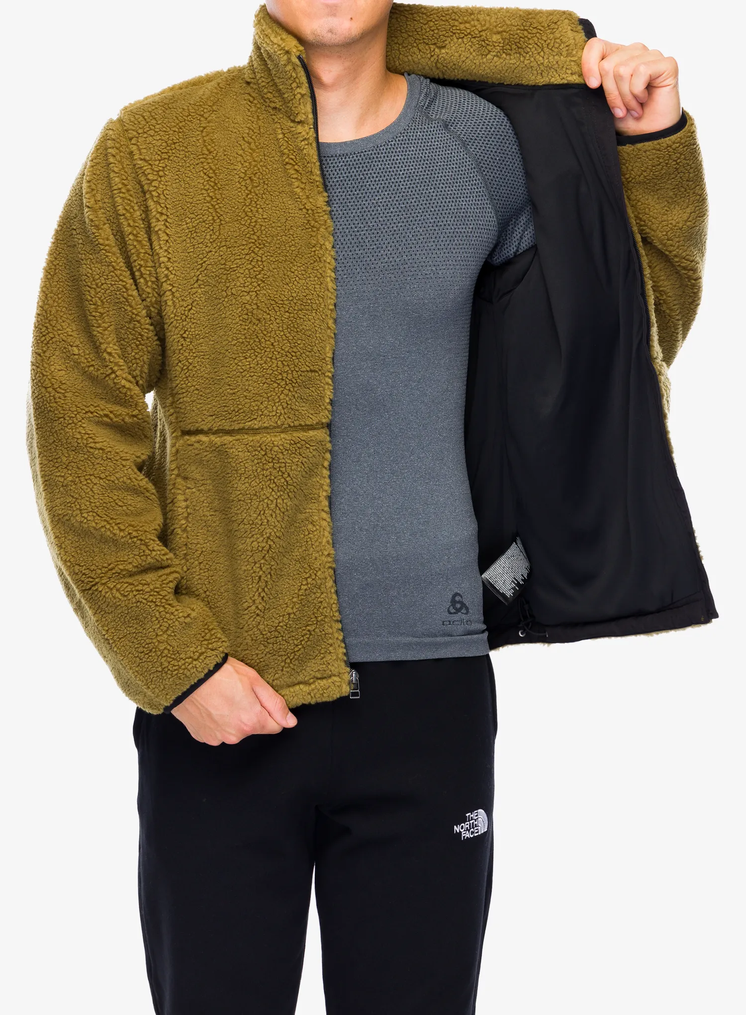 Fleecová bunda The North Face Extreme Pile 2 FZ Jacket - moss green/tnf black