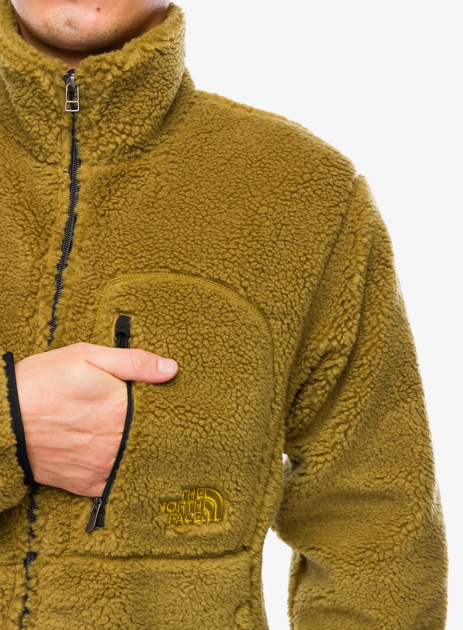 Fleecová bunda The North Face Extreme Pile 2 FZ Jacket - moss green/tnf black