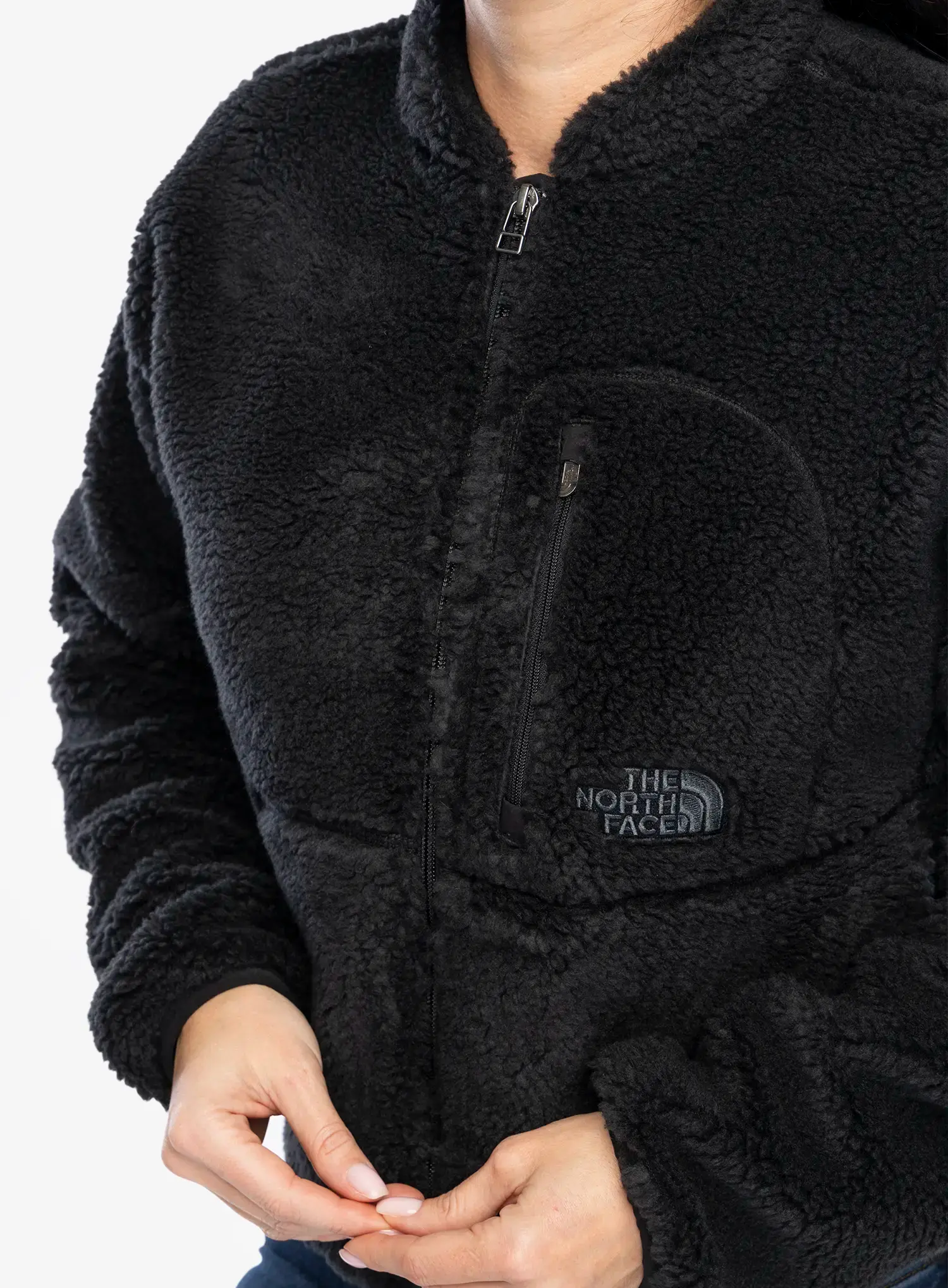 Fleecová mikina dámská The North Face Extreme Pile 2 FZ Jacket - tnf black