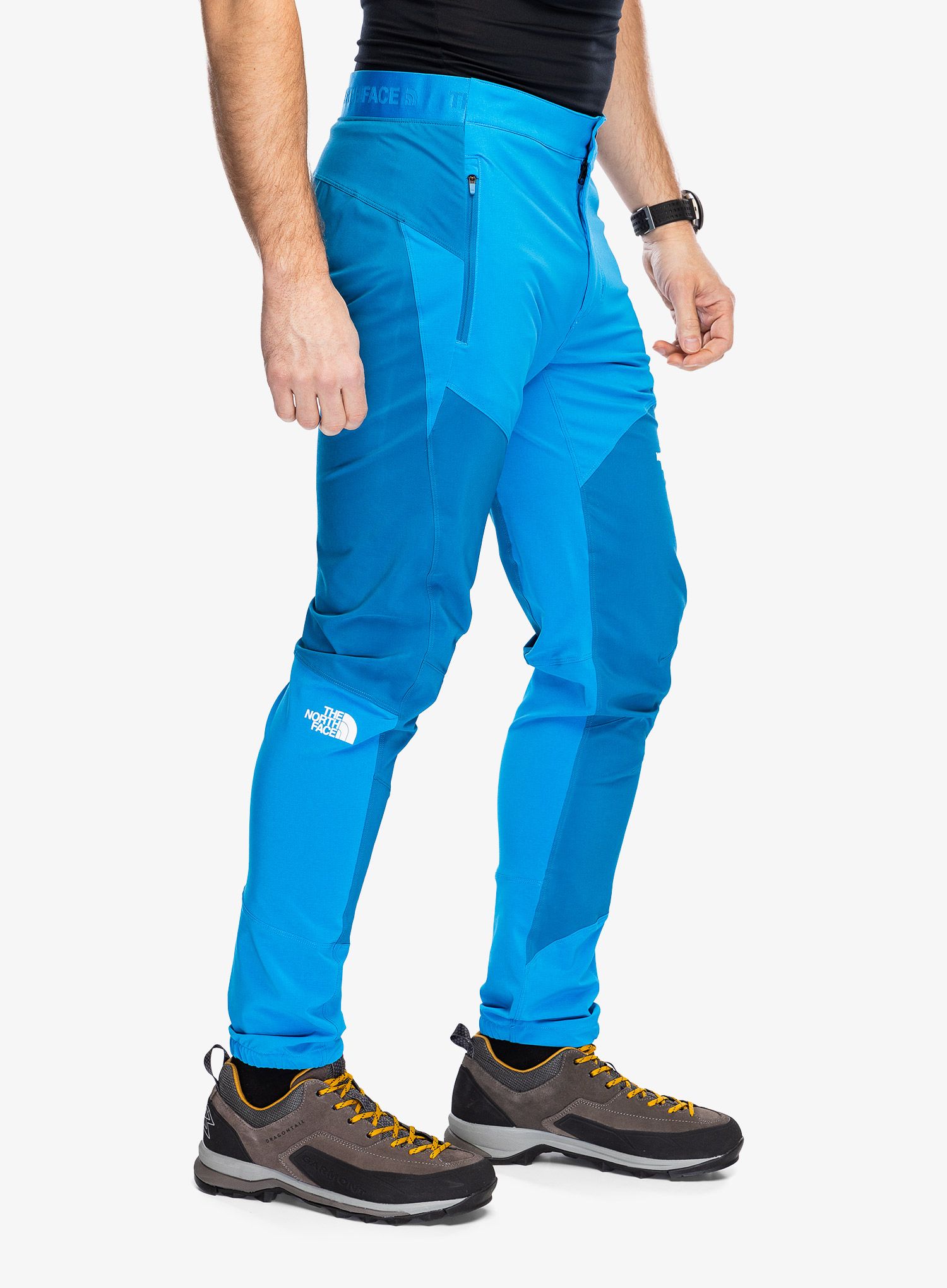 Turistické kalhoty The North Face Felik Slim Tapered Pant - skyline blue/adriatic blue
