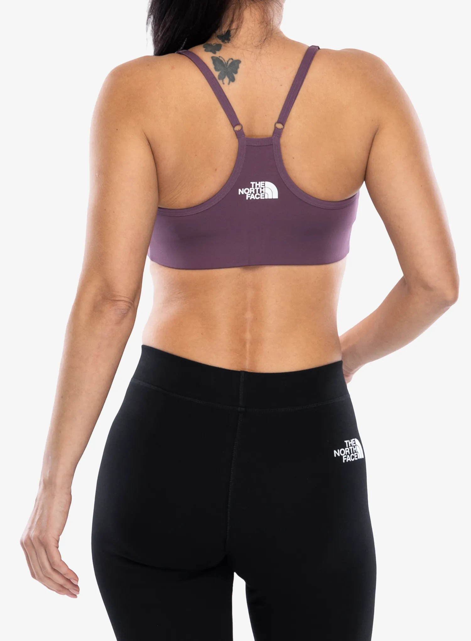 Sportovní podprsenka The North Face Flex Bra - midnight mauve