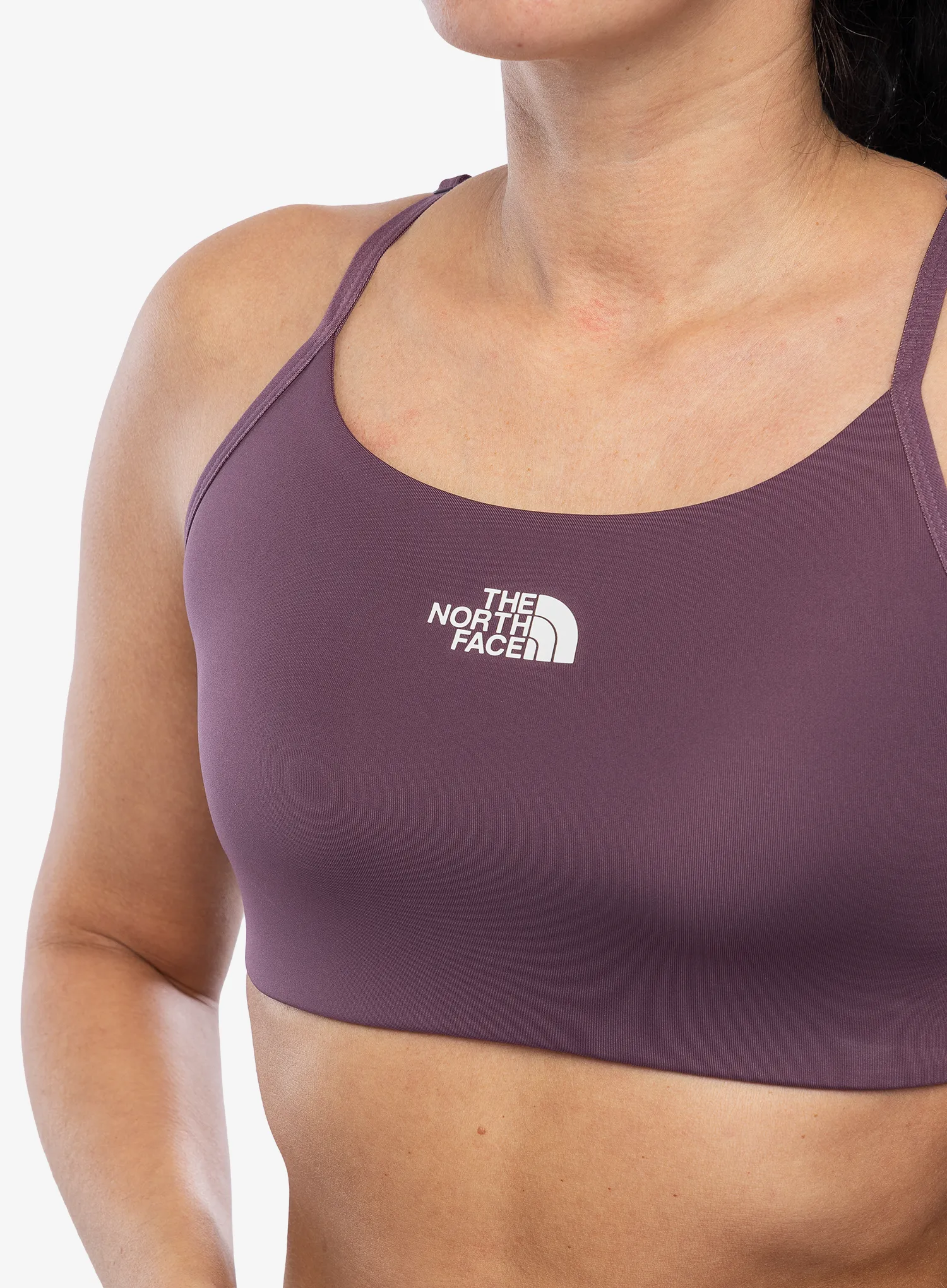 Sportovní podprsenka The North Face Flex Bra - midnight mauve