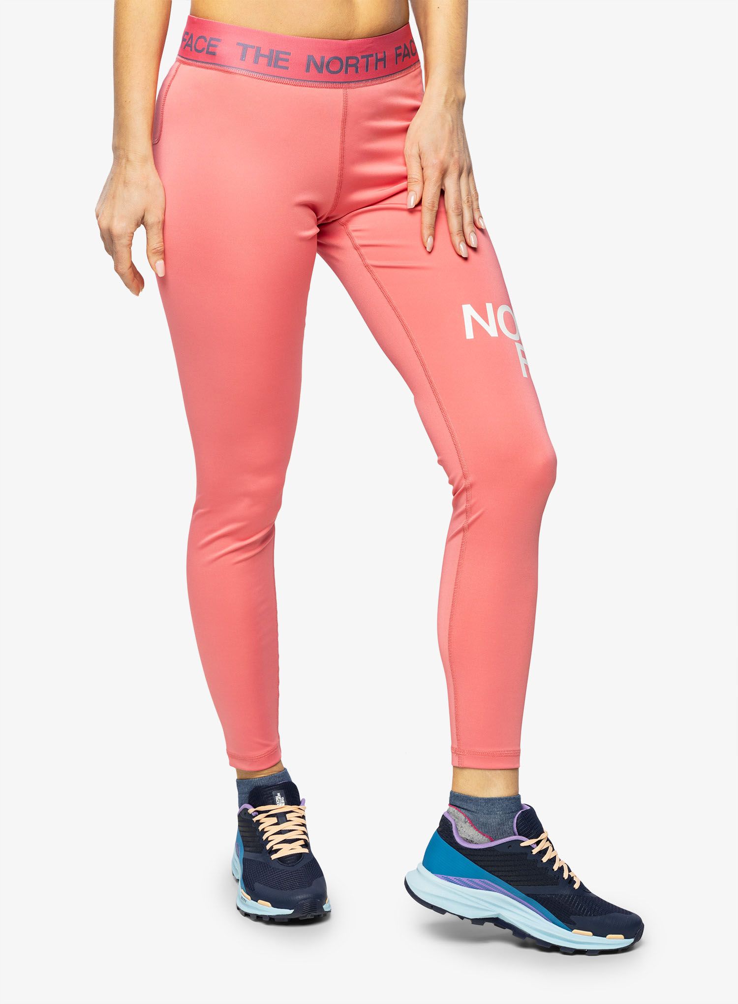 Dámské legíny The North Face Flex Mid Rise Tight - cosmo pink