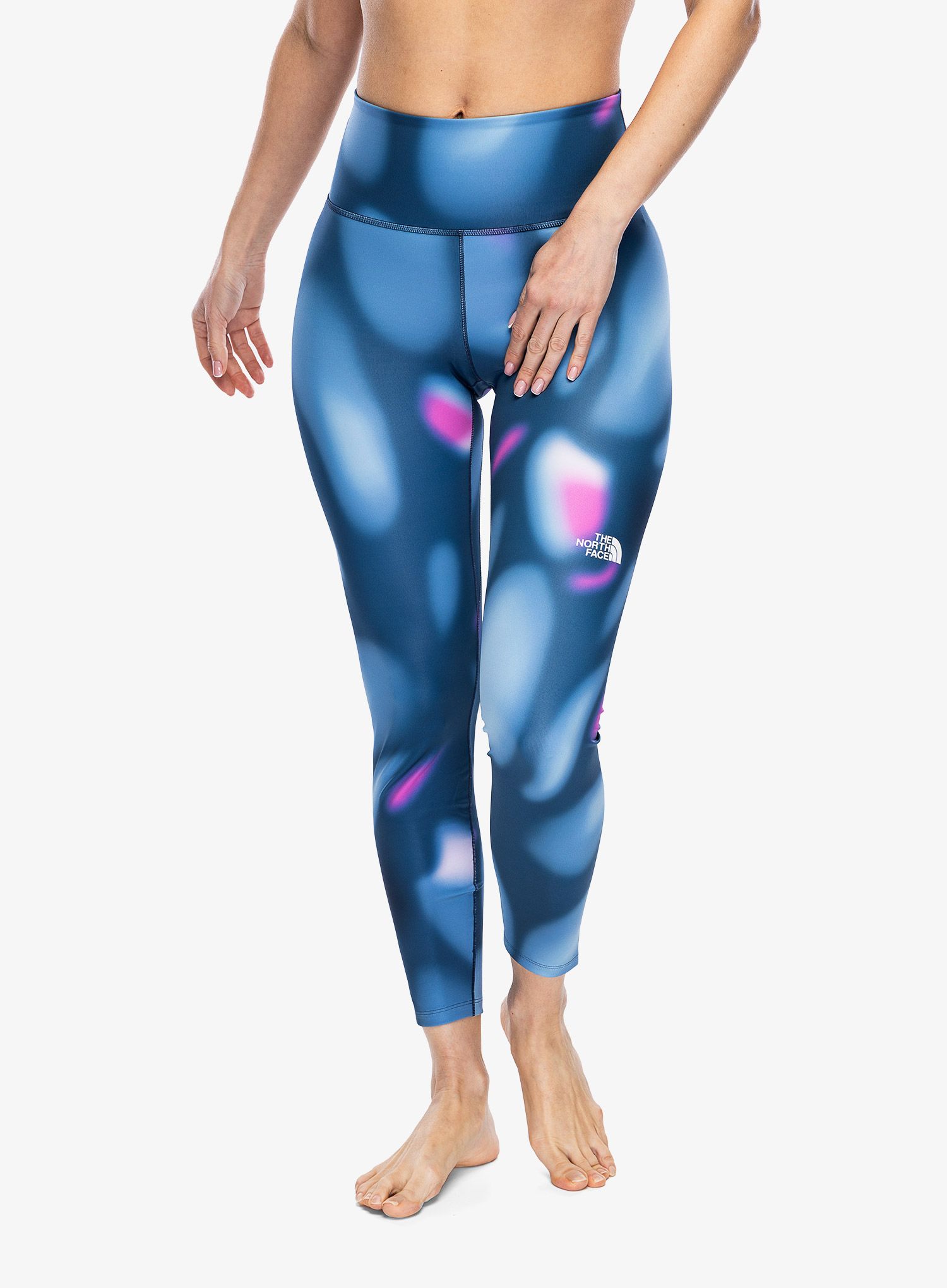 Rychleschnoucí legíny The North Face Flex Rise 7/8 Tight Print - summit navy
