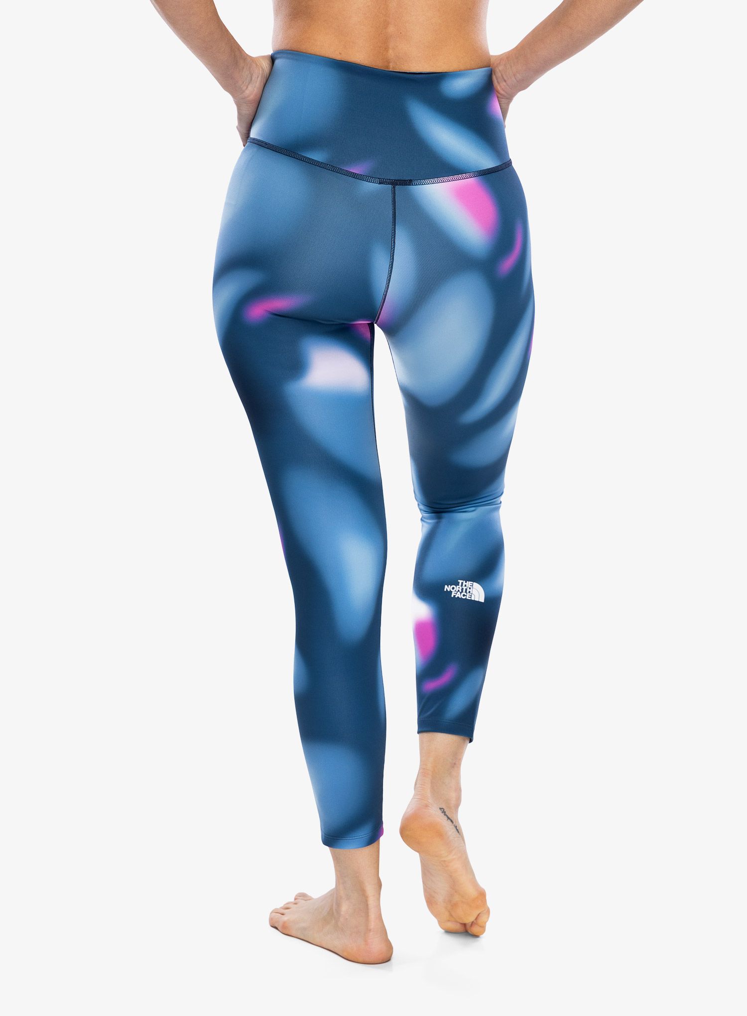 Rychleschnoucí legíny The North Face Flex Rise 7/8 Tight Print - summit navy
